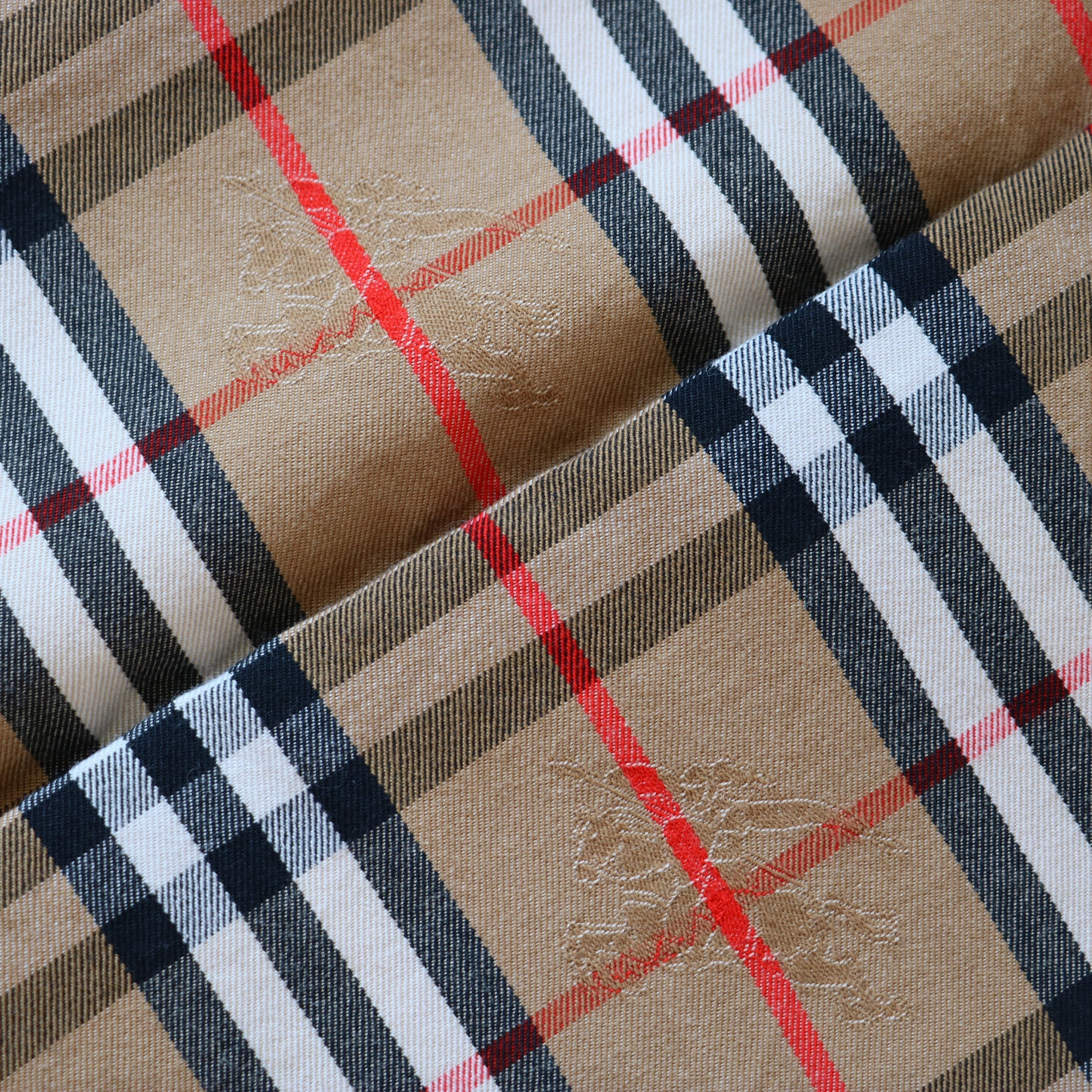 MINI CHOUCHOU UPCYCLÉ BURBERRY