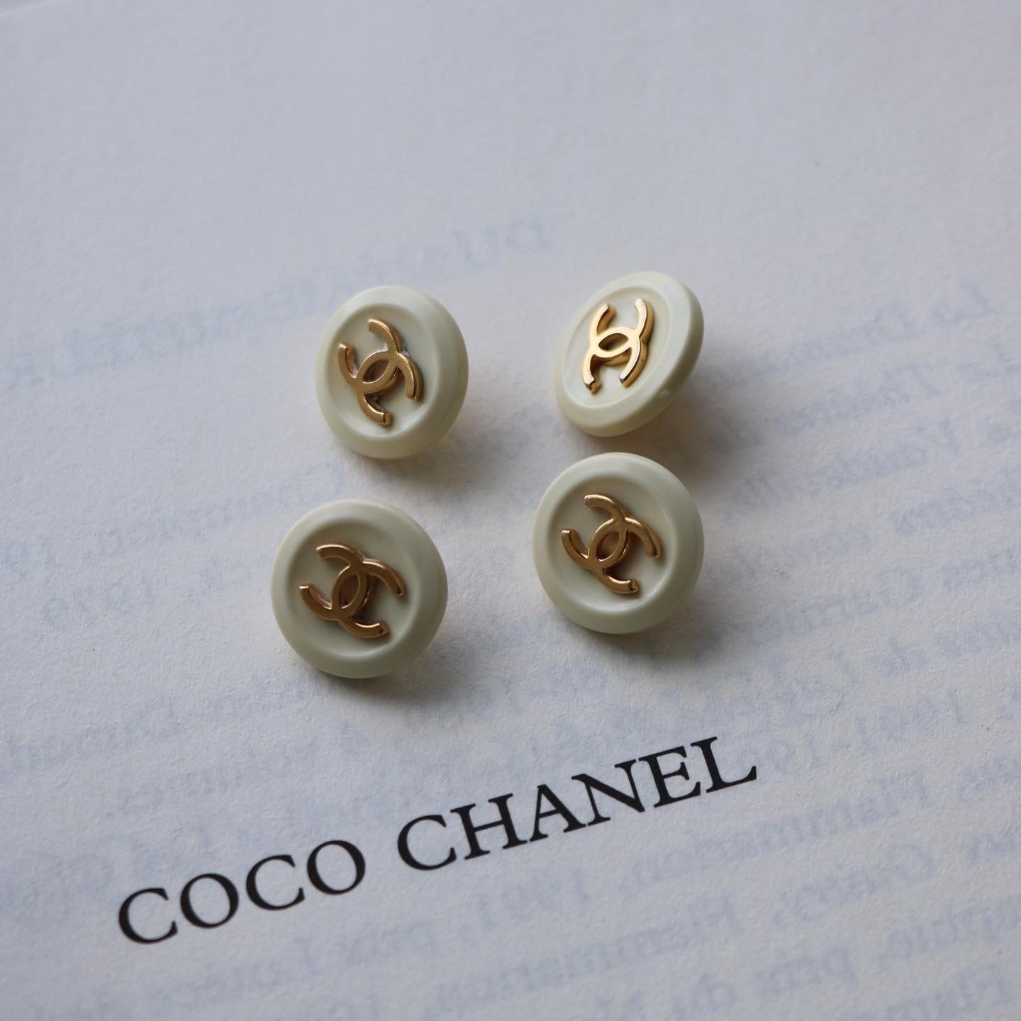 COLLIER UPCYCLÉ | BEIGE CREAMY N°1