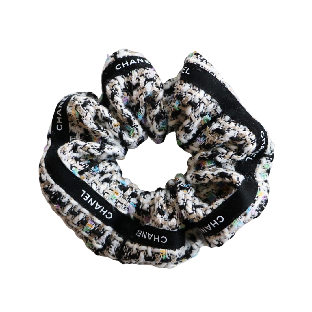 CHOUCHOU UPCYCLÉ | TWEED BLANC