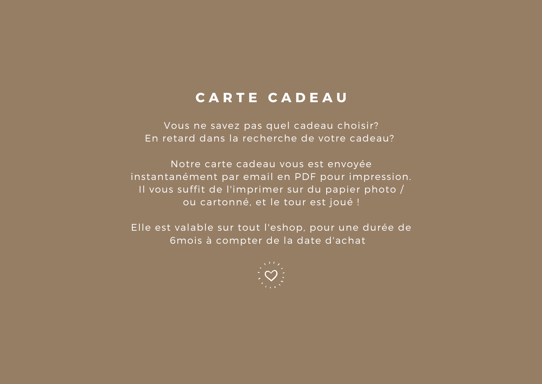 CARTE-CADEAU