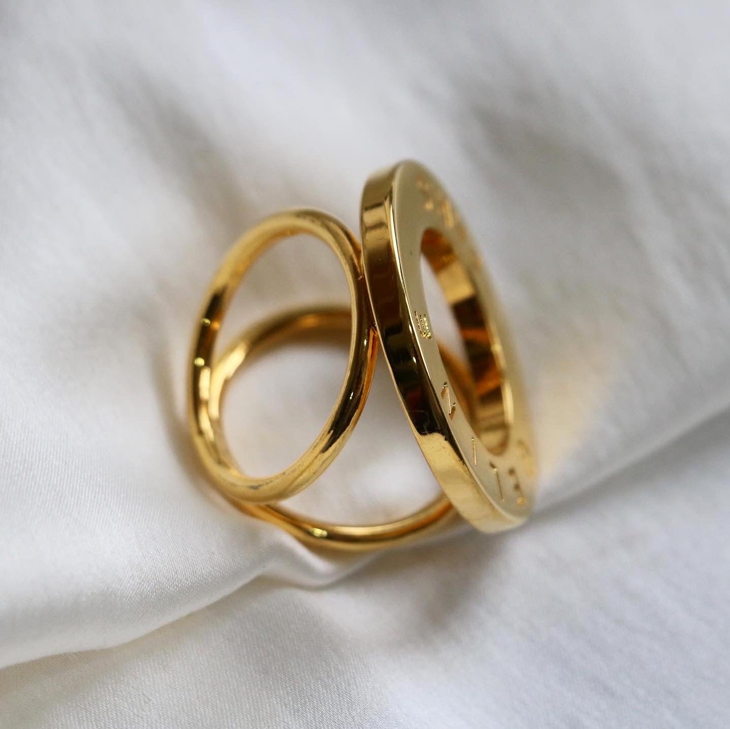 ANNEAU DE FOULARD CELINE VINTAGE