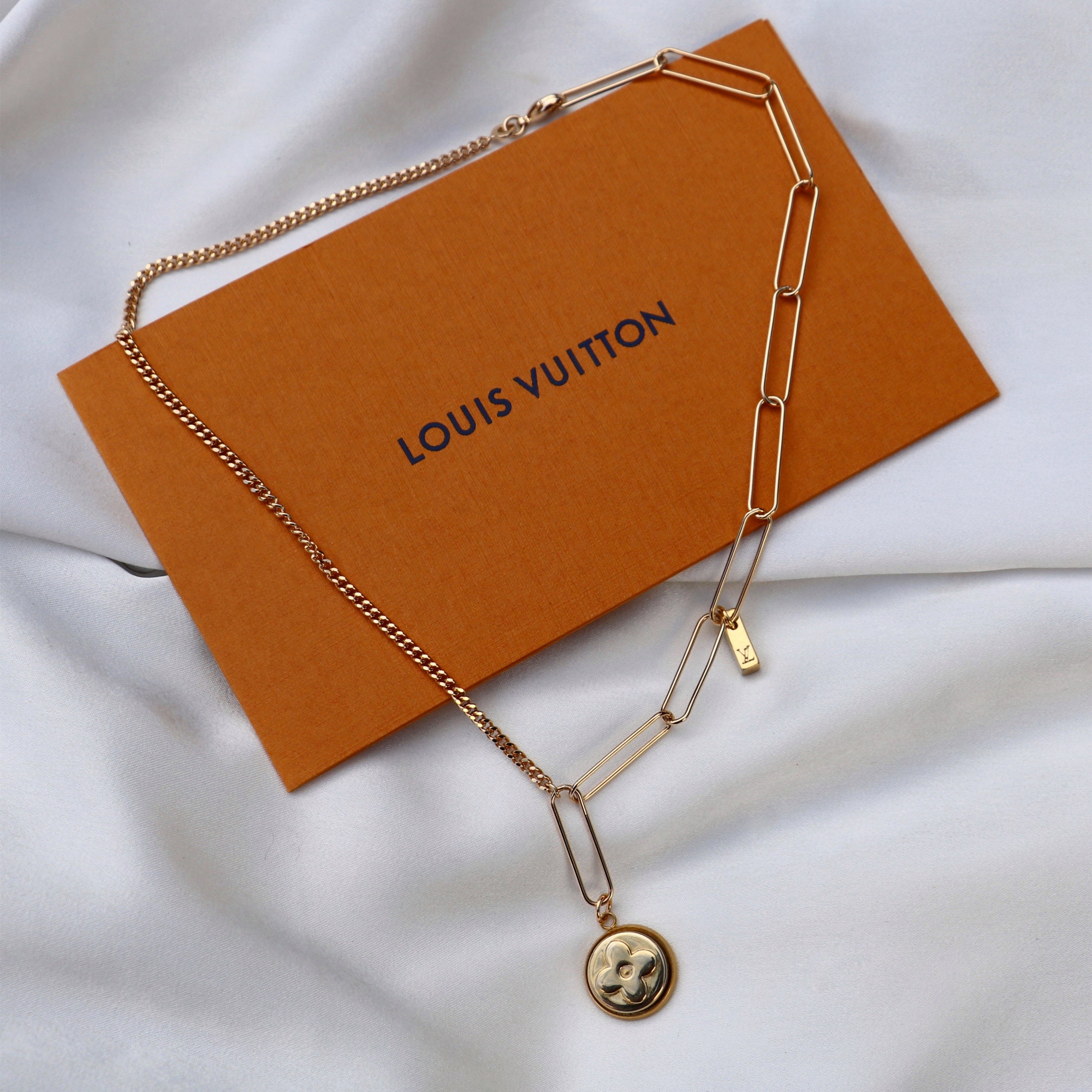 COLLIER UPCYCLÉ LOUIS VUITTON N°4