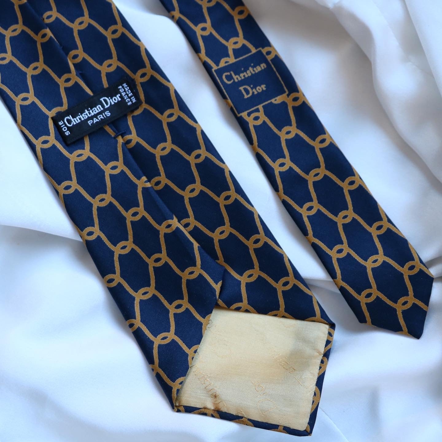 CHOUCHOU DIOR UPCYCLÉ SOIE