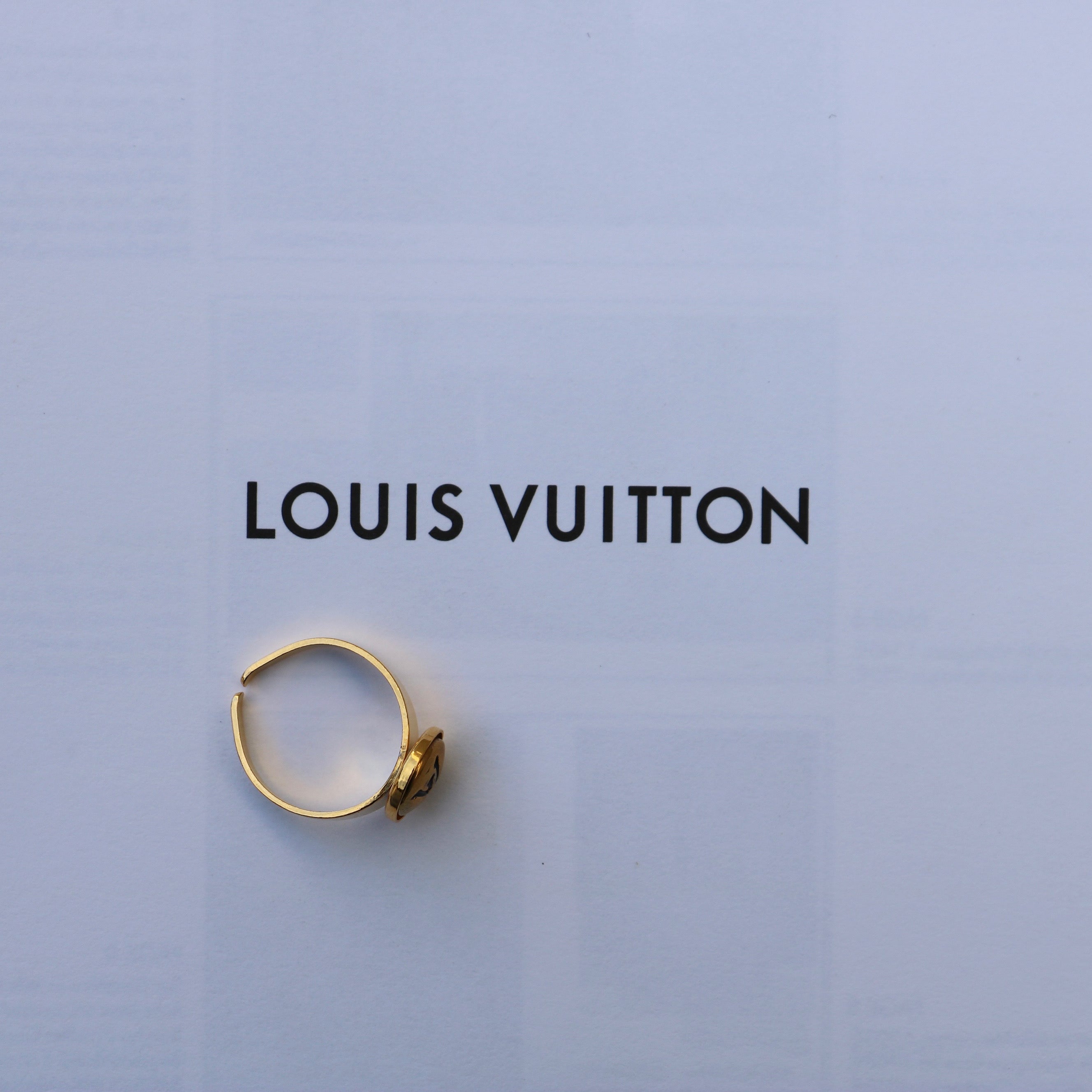 BAGUE UPCYCLÉE LOUIS VUITTON
