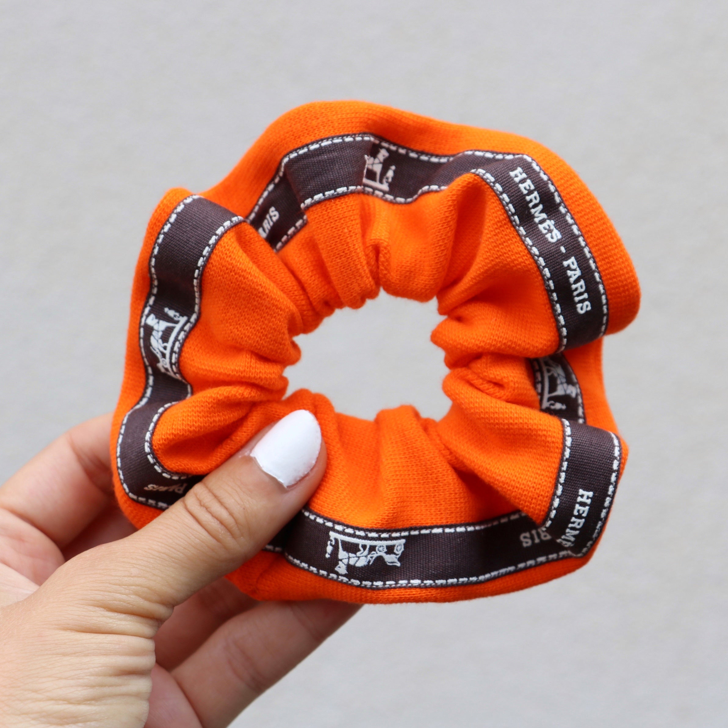 CHOUCHOU UPCYCLÉ HERMÈS PARIS