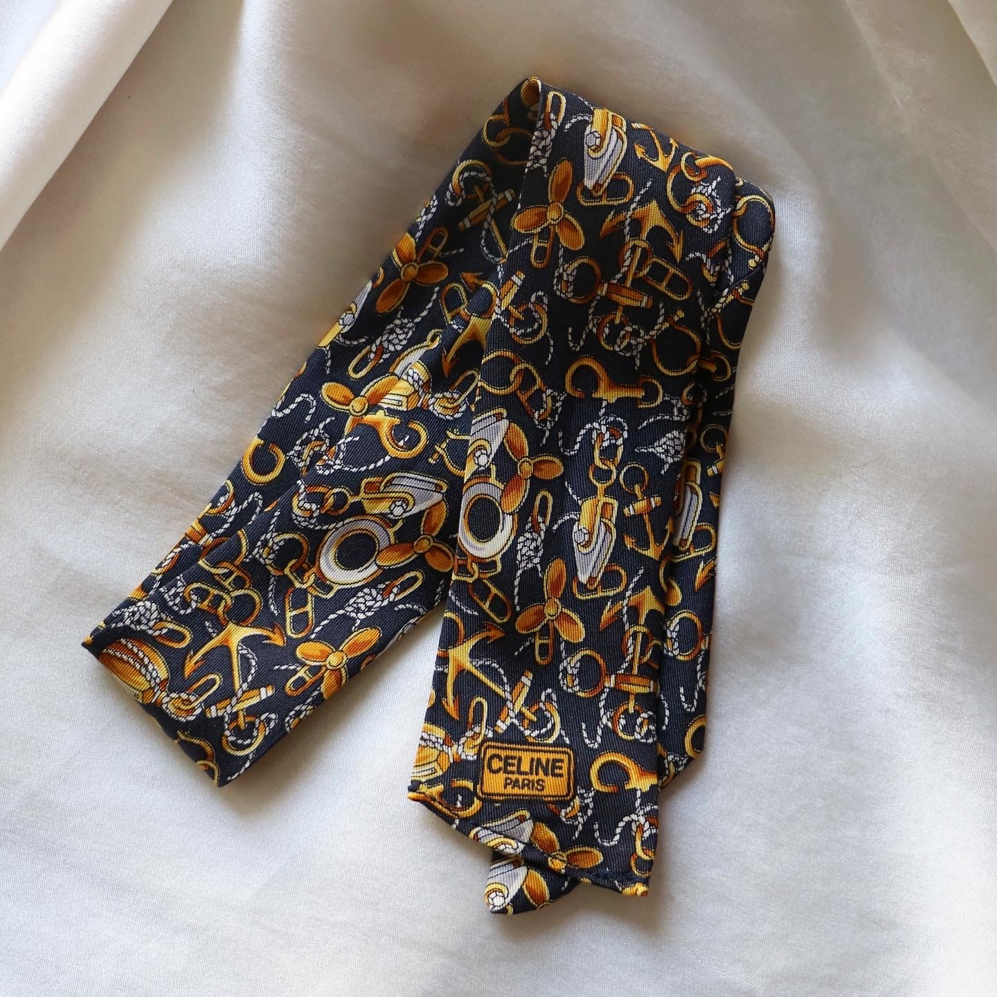 BRACELET FOULARD UPCYCLÉ CÉLINE