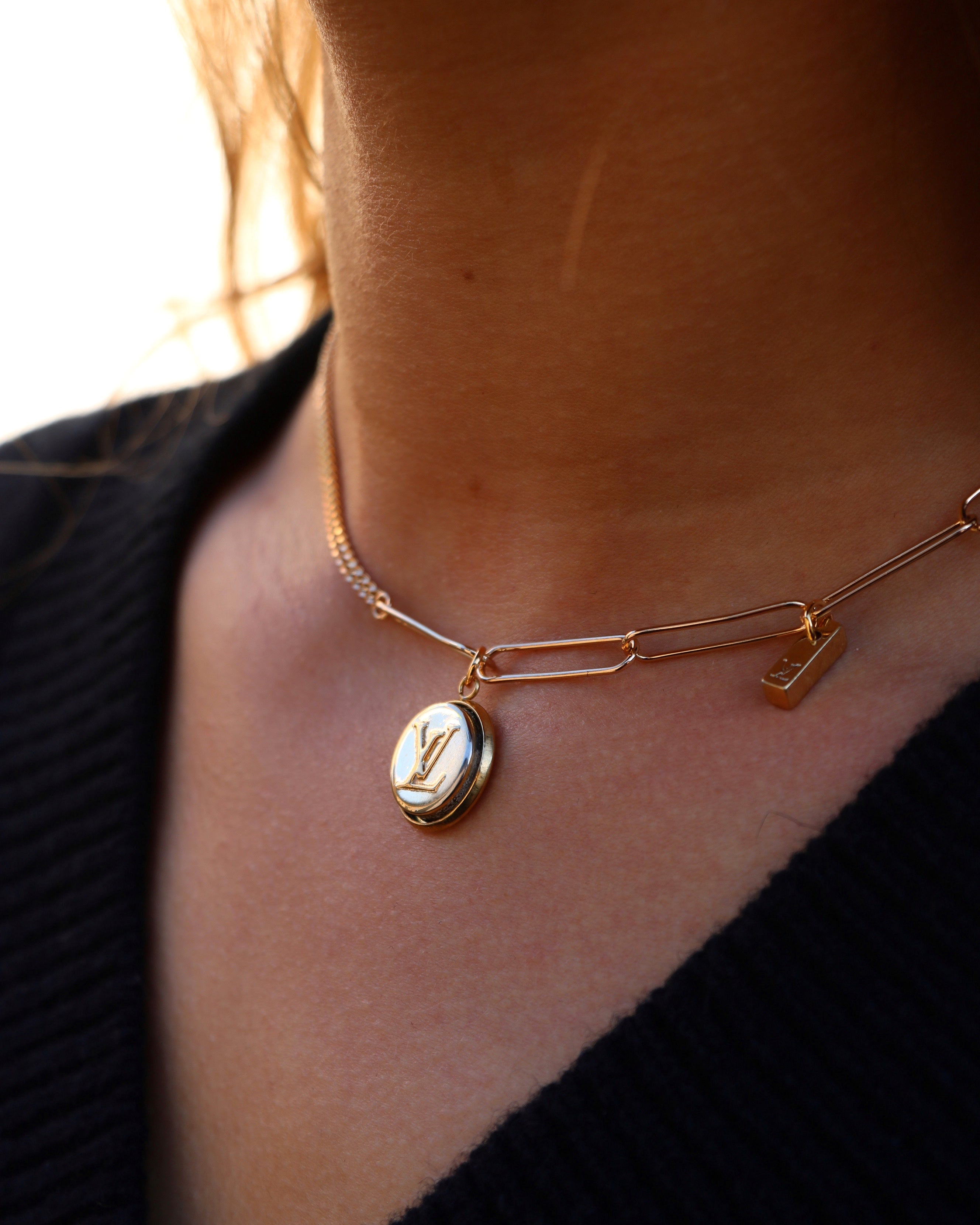 COLLIER UPCYCLÉ LOUIS VUITTON N°1