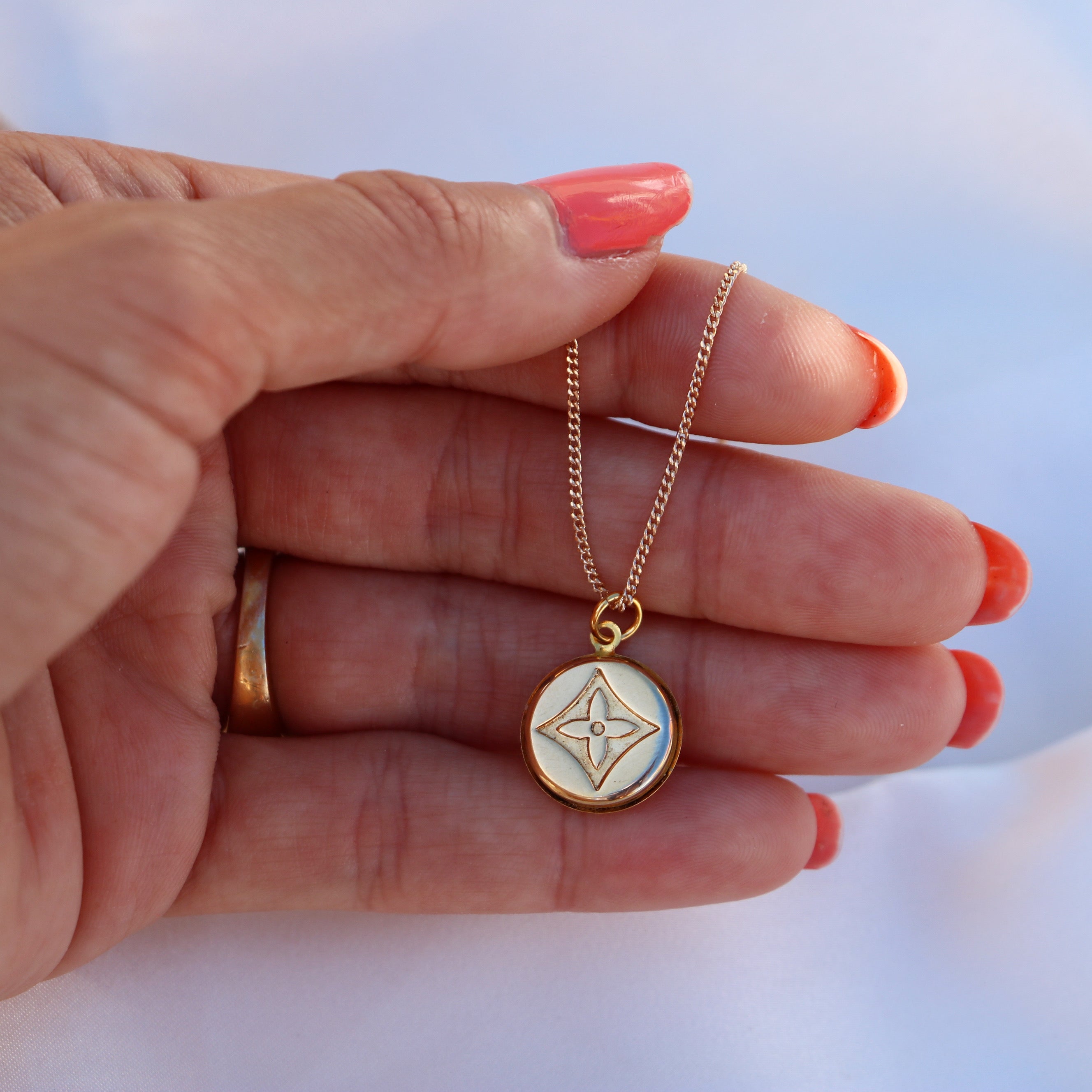 COLLIER UPCYCLÉ LOUIS VUITTON N°3