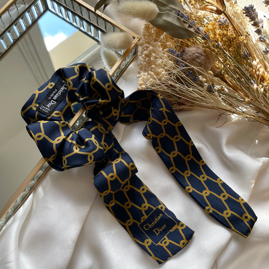 CHOUCHOU DIOR UPCYCLÉ SOIE