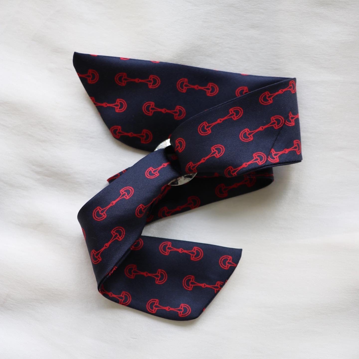 BRACELET FOULARD UPCYCLÉ CÉLINE | 100% SOIE