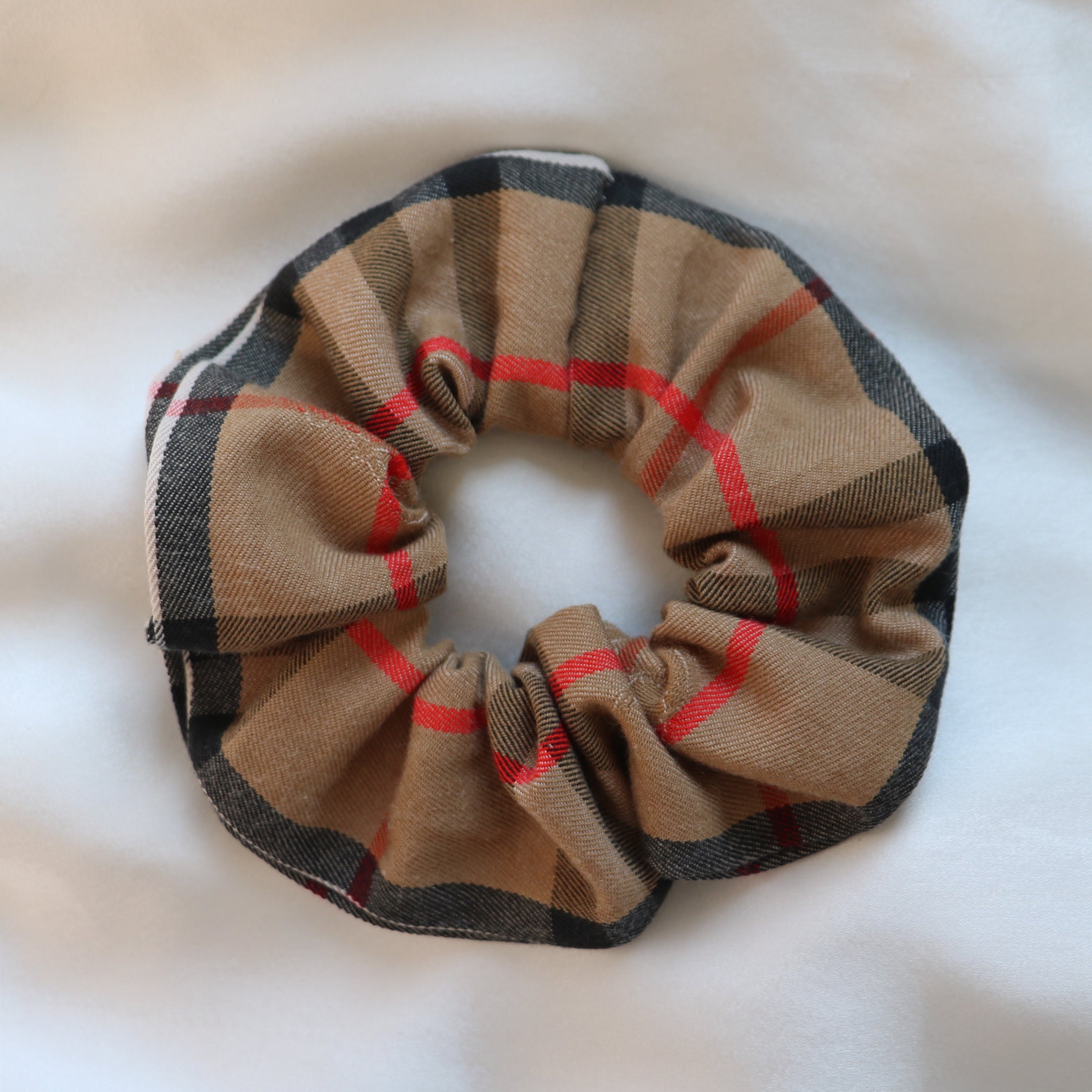 CHOUCHOU UPCYCLÉ BURBERRY