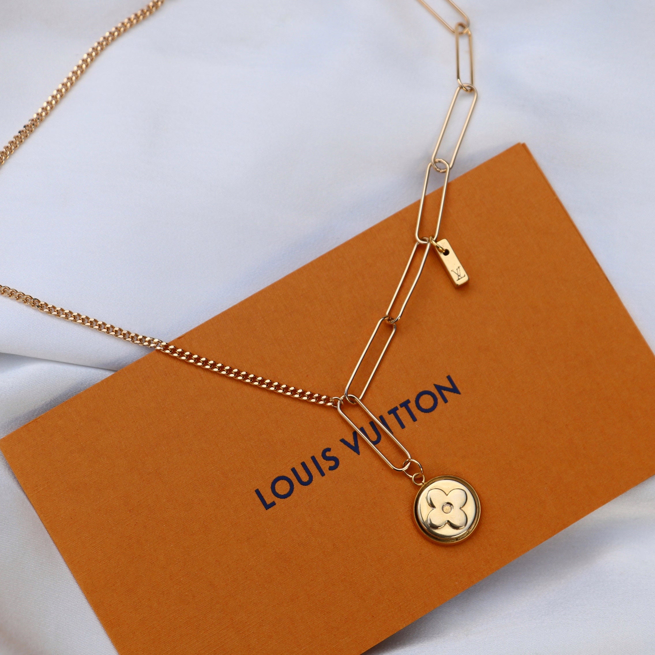 COLLIER UPCYCLÉ LOUIS VUITTON N°4