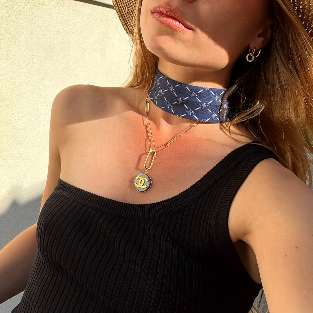 BANDEAU UPCYCLÉ CELINE | 100% SOIE