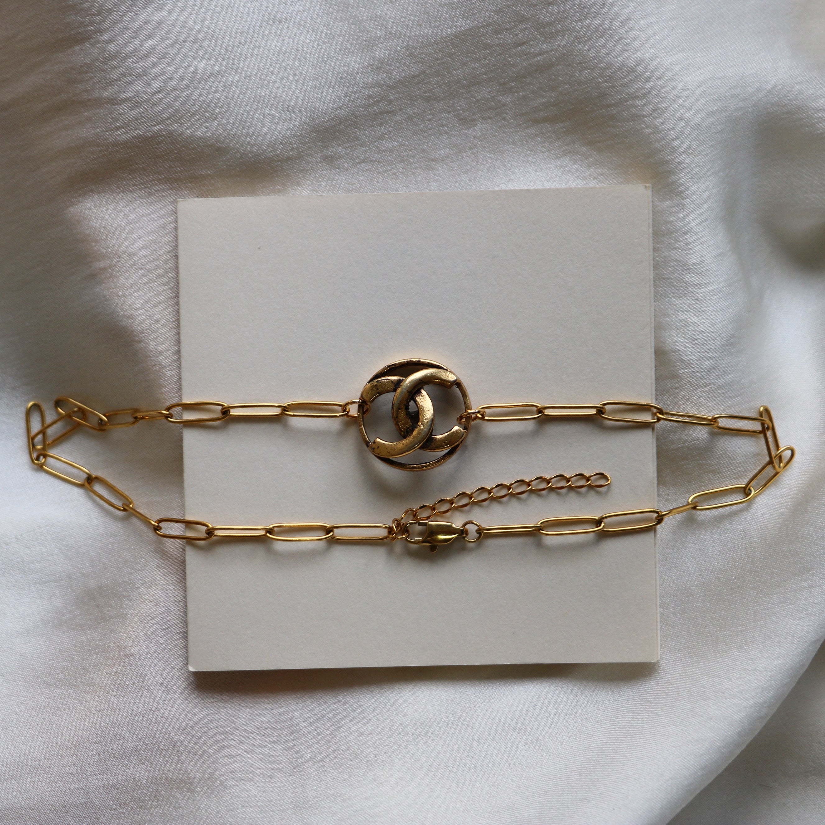 COLLIER UPCYCLÉ | CHOKER BRONZE