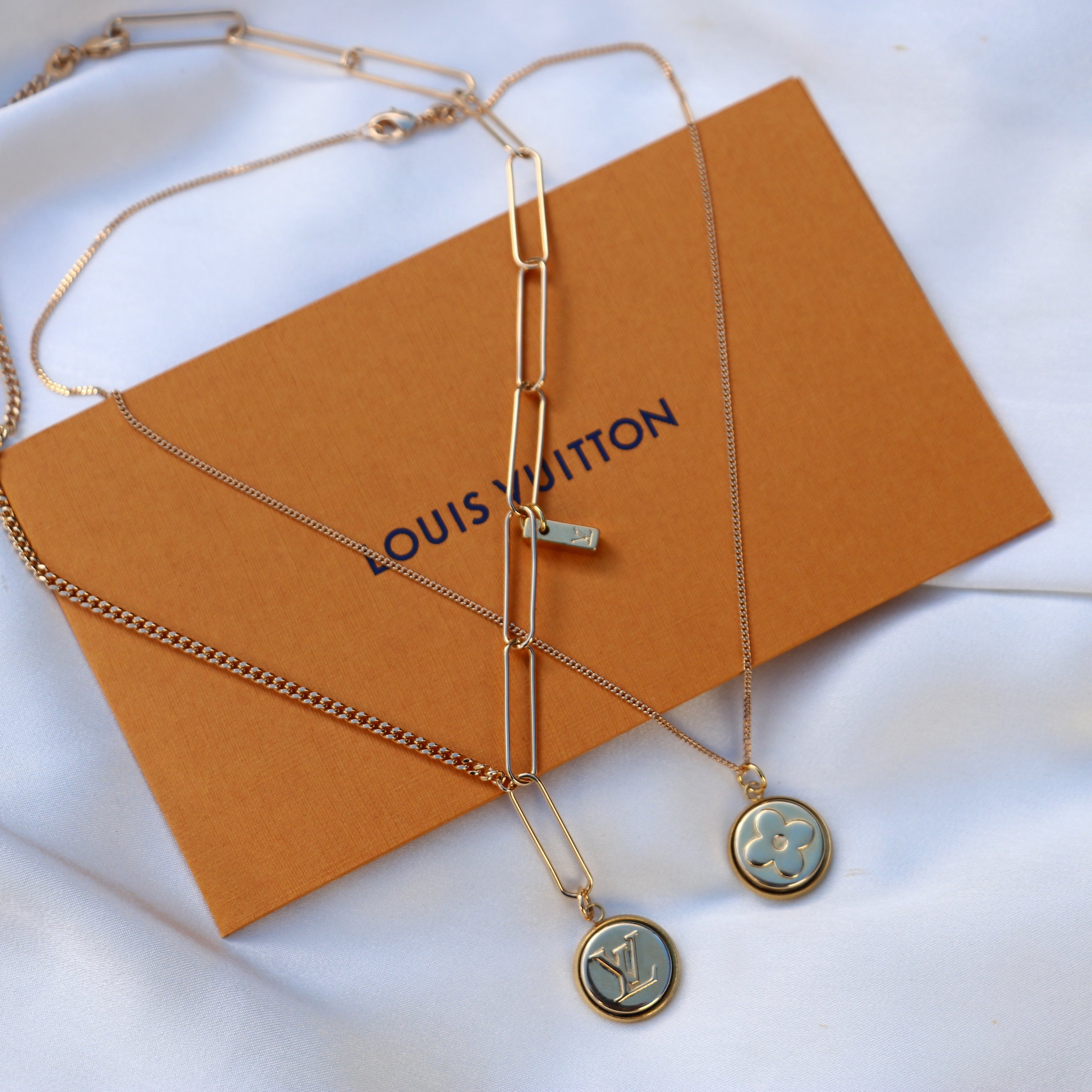 COLLIER UPCYCLÉ LOUIS VUITTON N°2