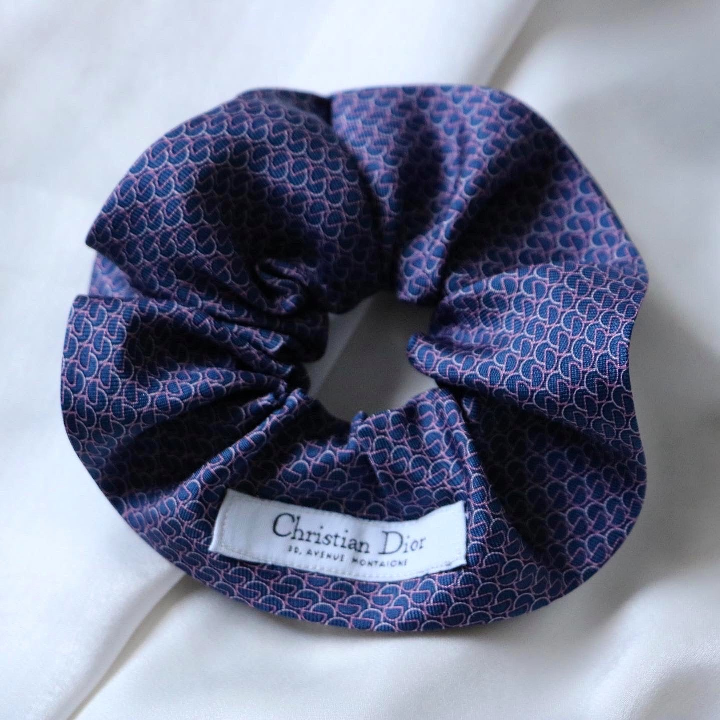 CHOUCHOU DIOR UPCYCLÉ | 100% SOIE
