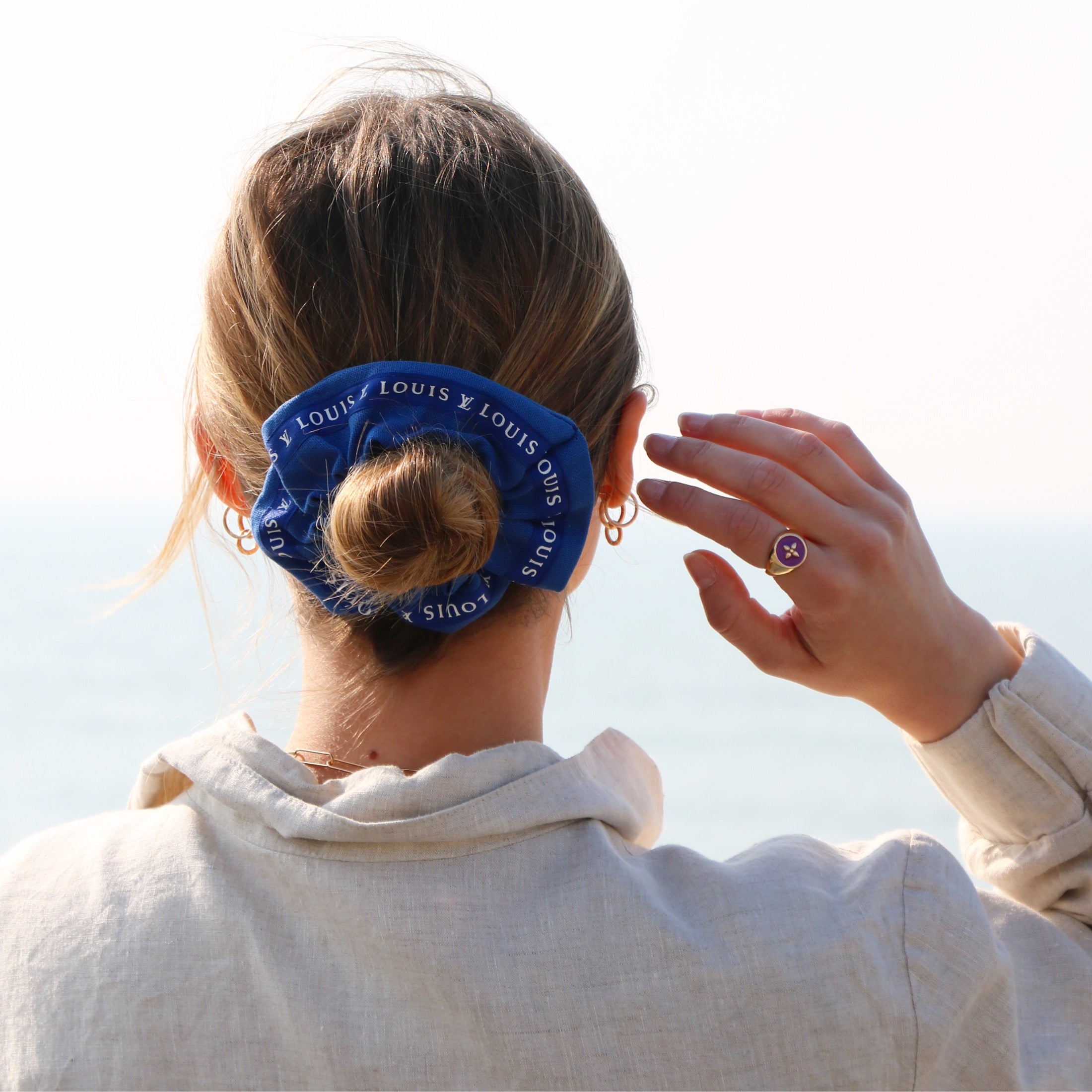 CHOUCHOU UPCYCLÉ LOUIS VUITTON | RARE