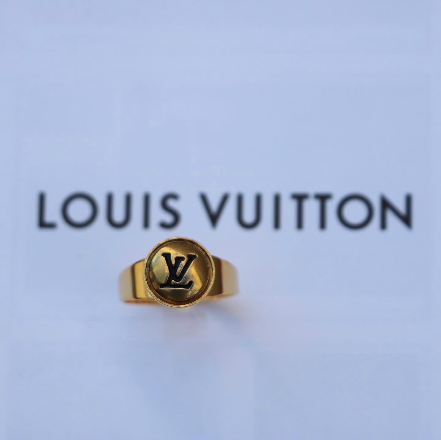 BAGUE UPCYCLÉE LOUIS VUITTON