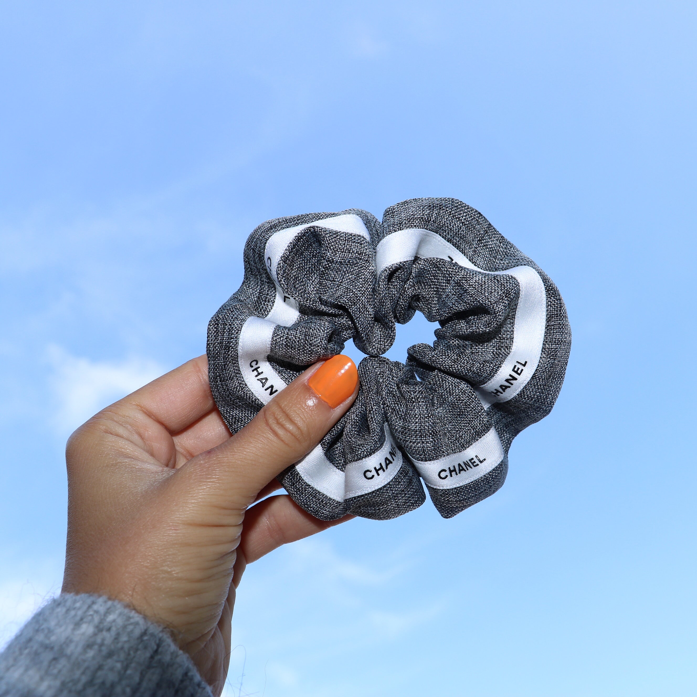 CHOUCHOU UPCYCLÉ | GRIS ANTHRACITE