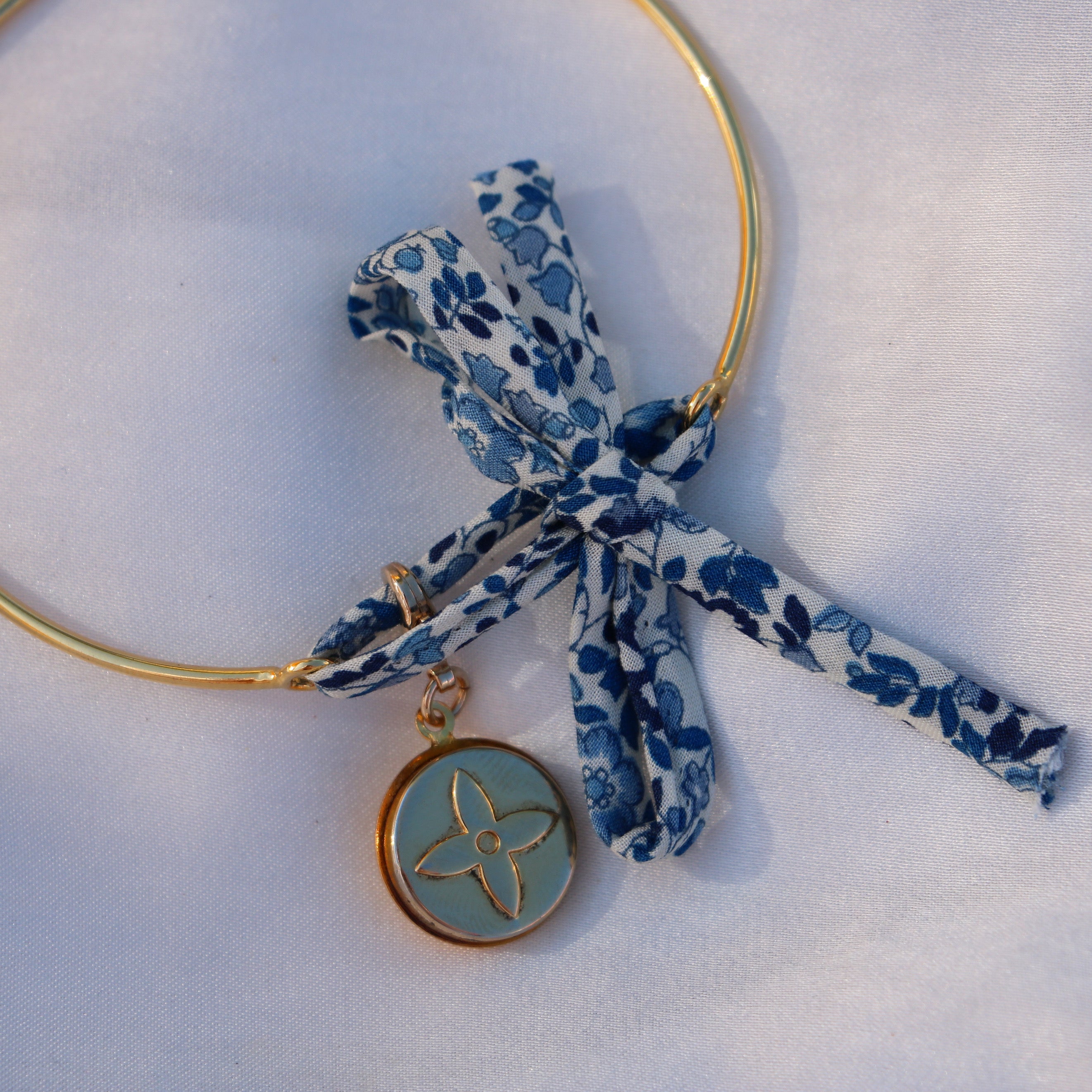 BRACELET JONC UPCYCLÉ LOUIS VUITTON