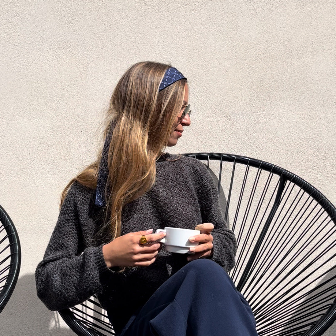 BANDEAU UPCYCLÉ CELINE | 100% SOIE