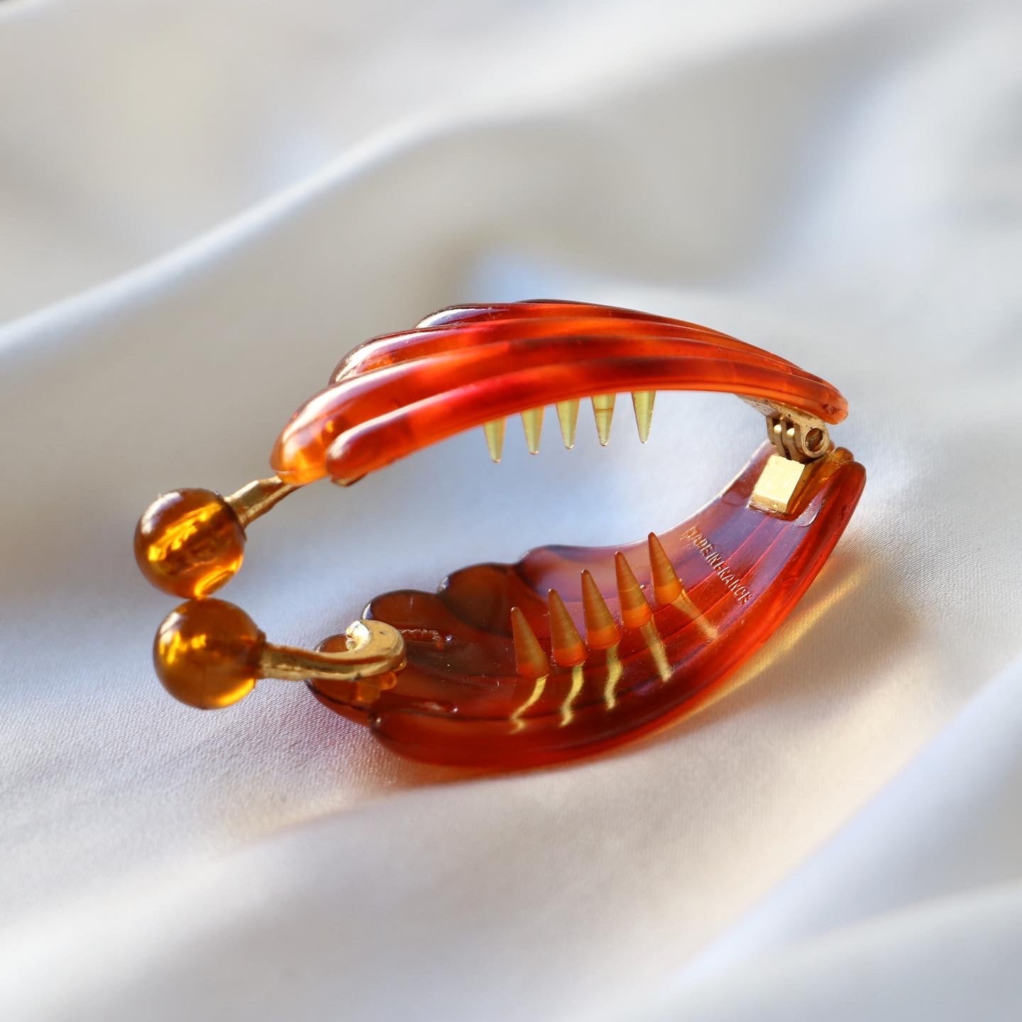 BARRETTE COQUILLAGE VINTAGE | MADE IN FRANCE