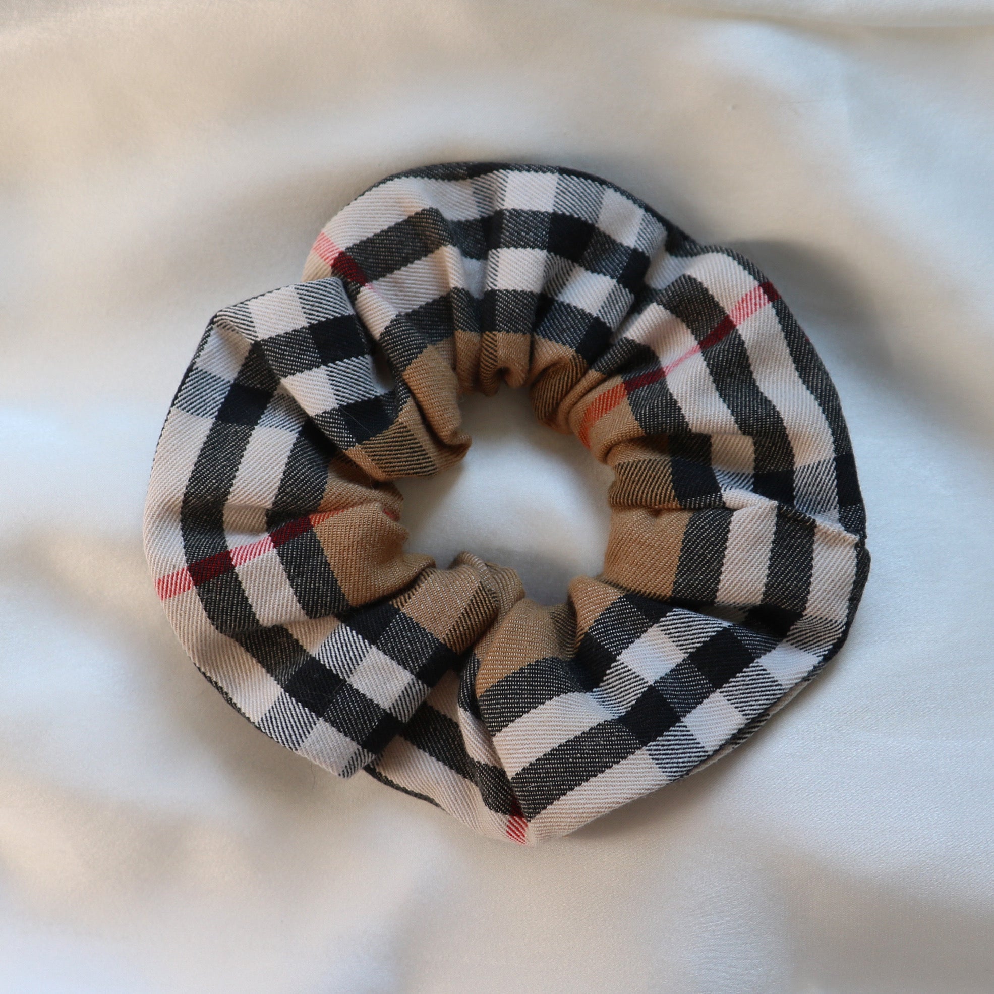 CHOUCHOU UPCYCLÉ BURBERRY