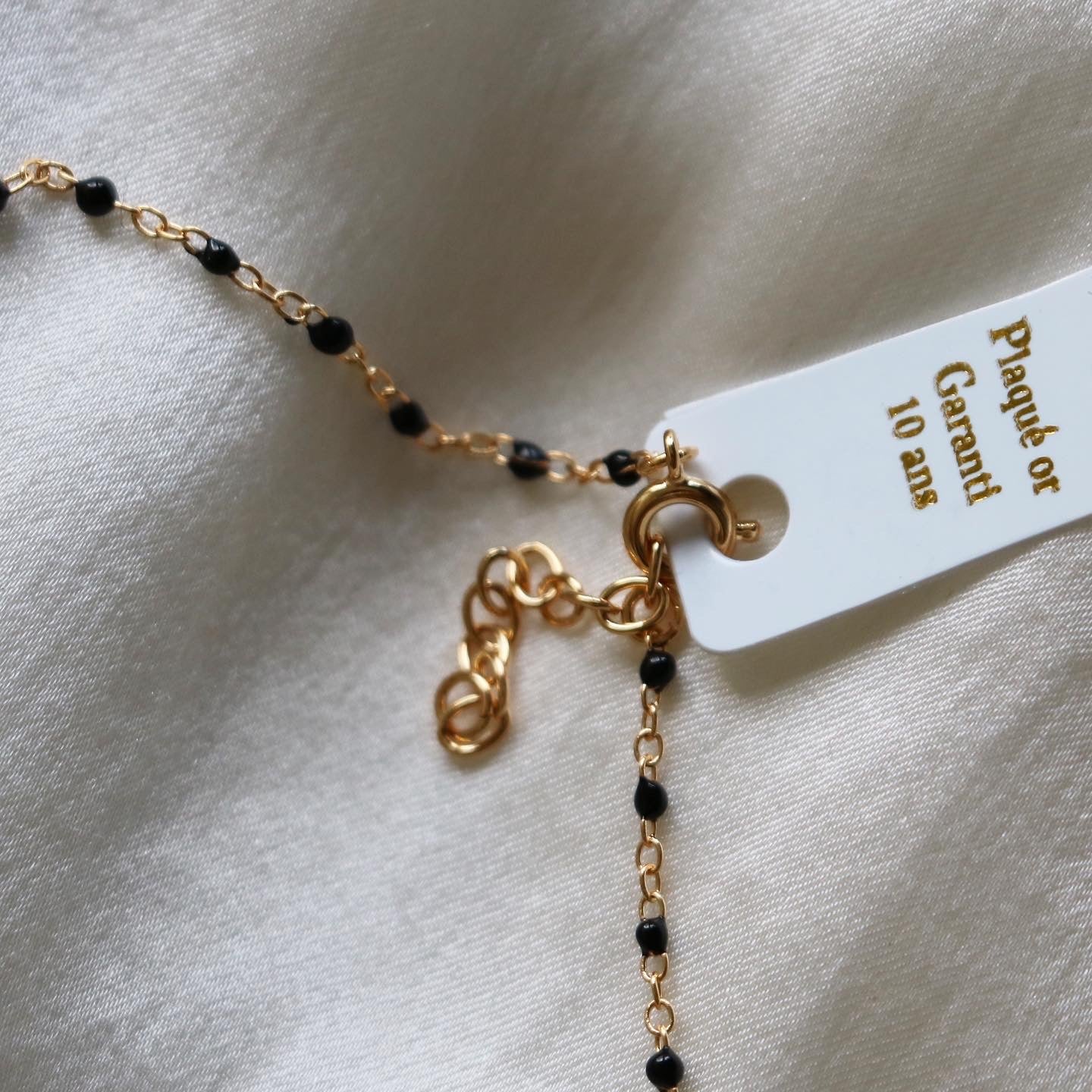 COLLIER UPCYCLÉ CHANEL | PETIT NOIR