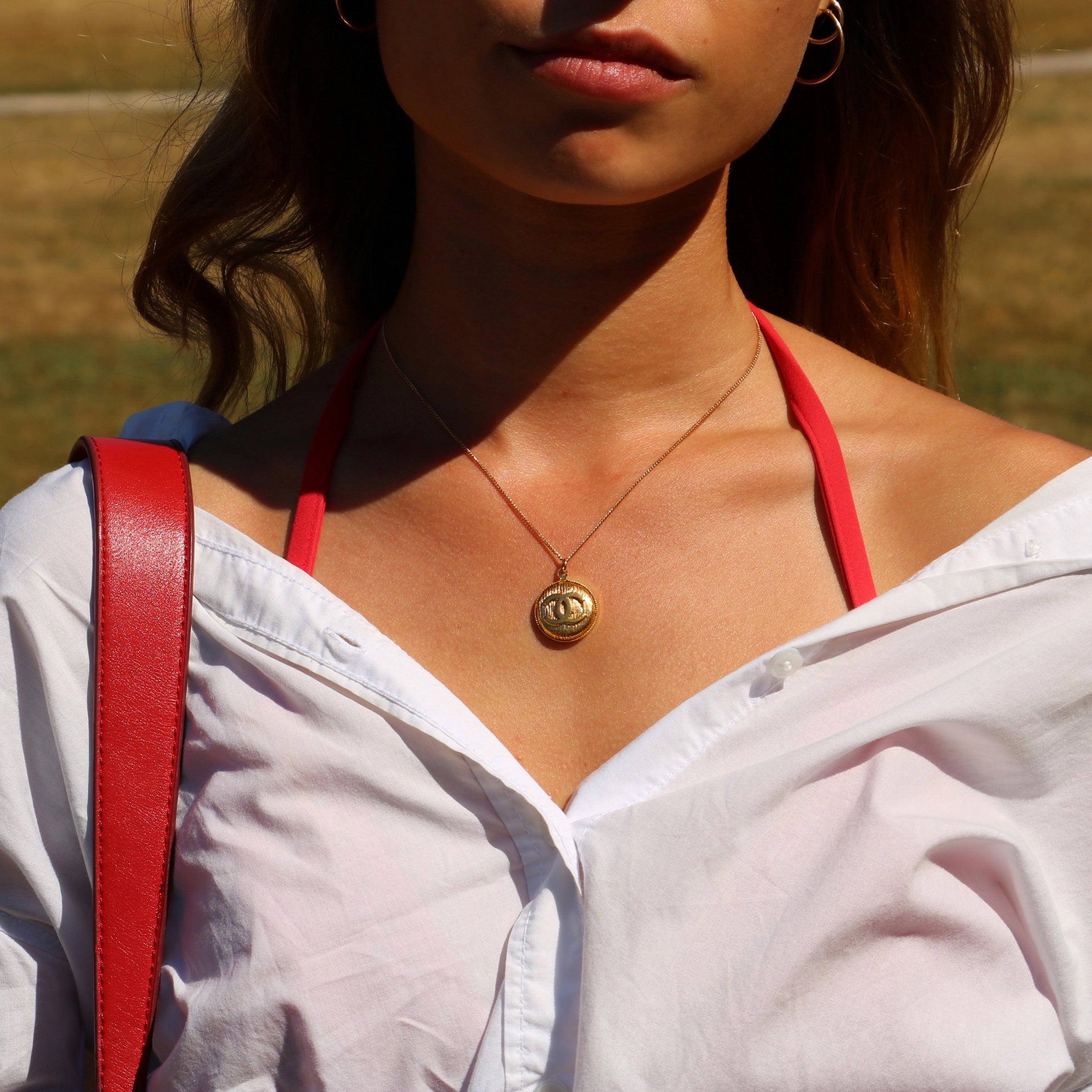 COLLIER UPCYCLÉ CHANEL | DORÉ RARE