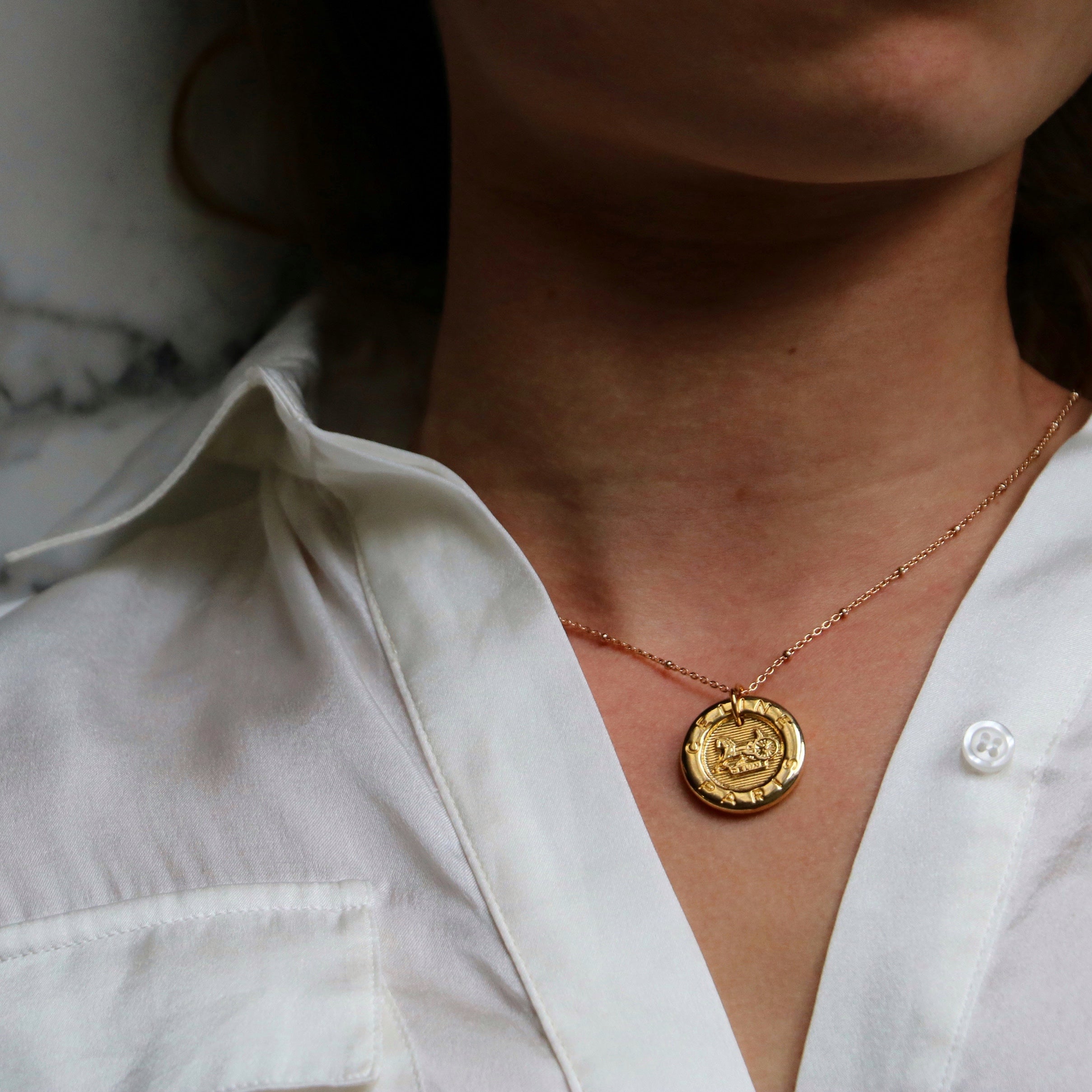 COLLIER UPCYCLÉ CELINE