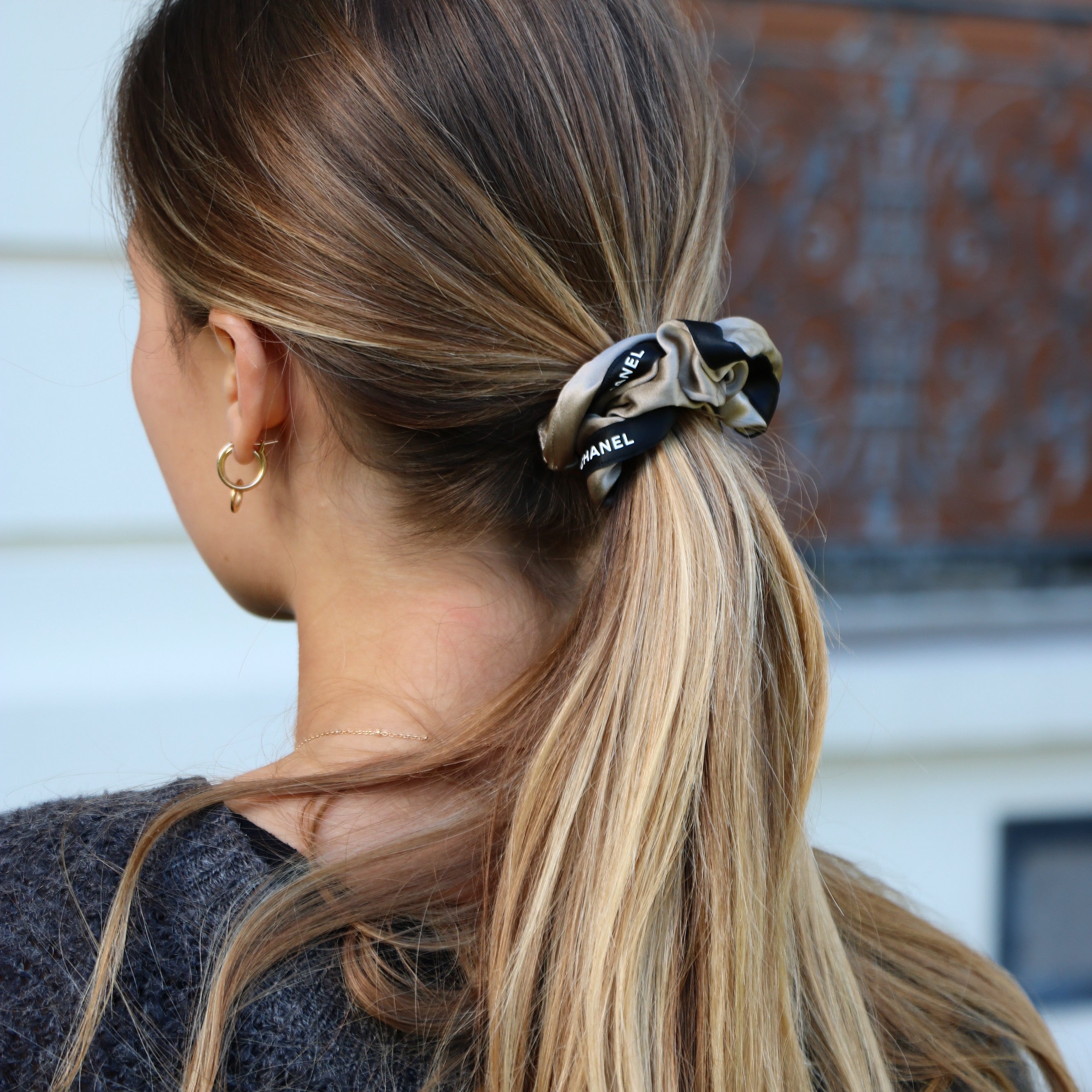 CHOUCHOU UPCYCLÉ CHANEL | 100% SOIE