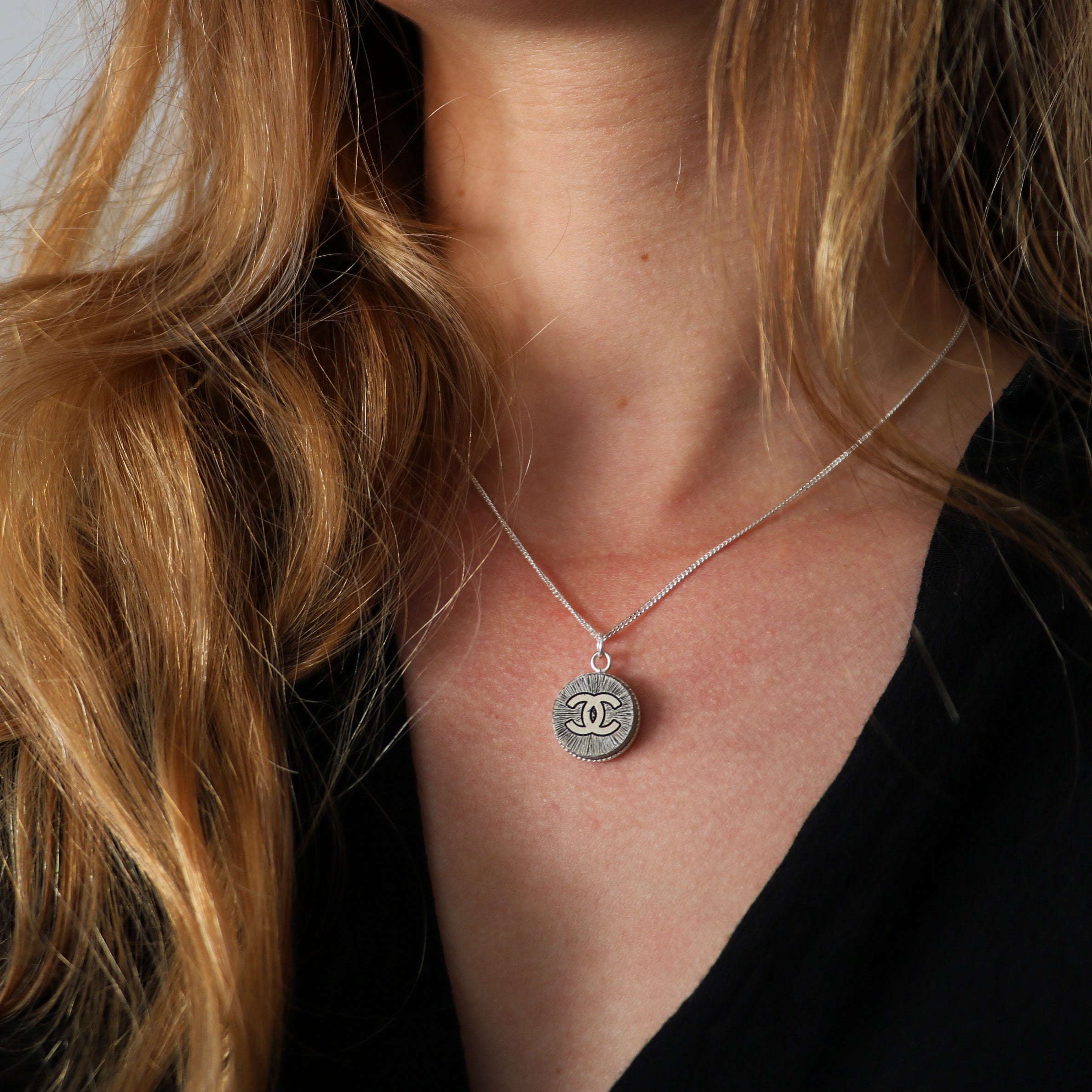 COLLIER UPCYCLÉ CHANEL | ARGENT 925