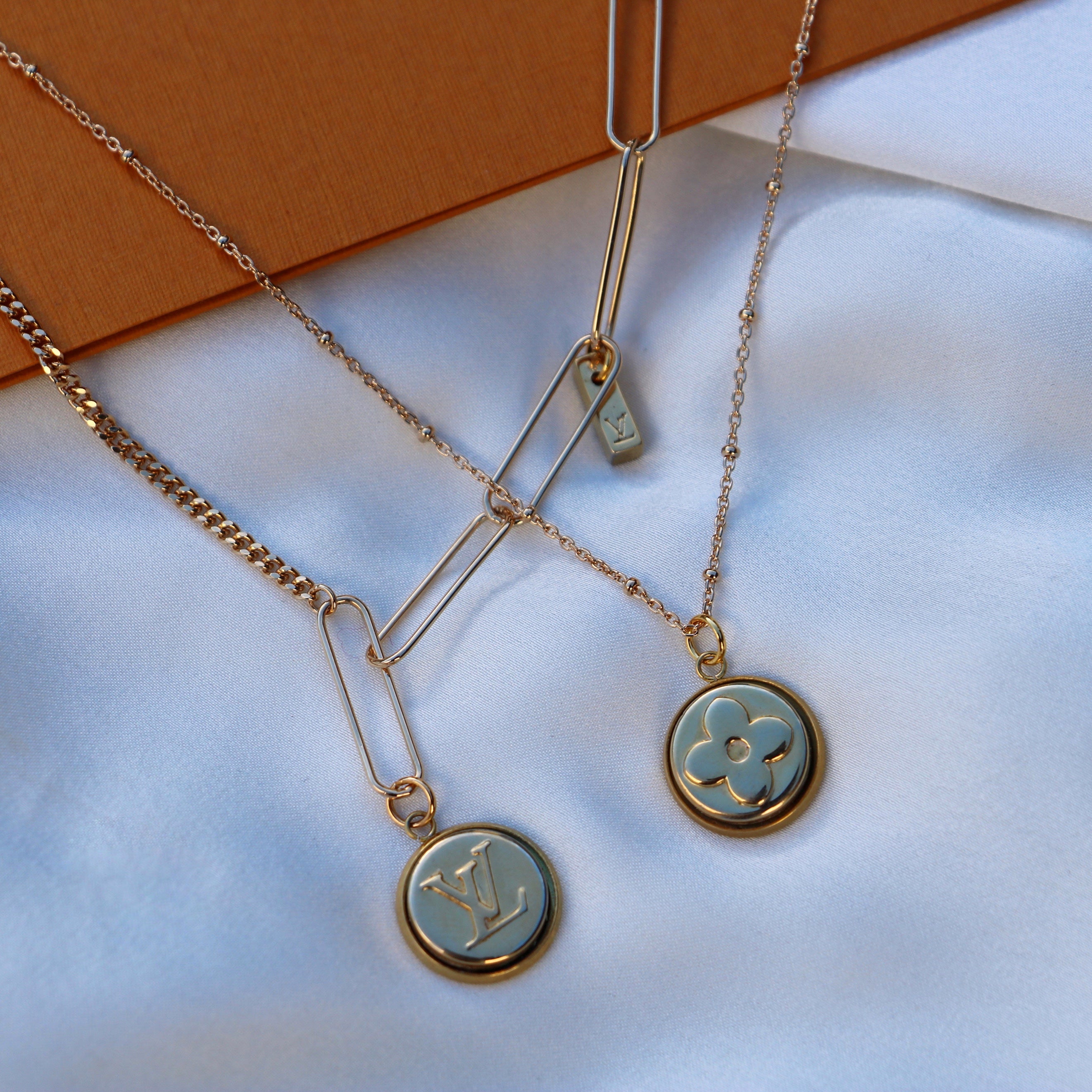 COLLIER UPCYCLÉ LOUIS VUITTON N°2