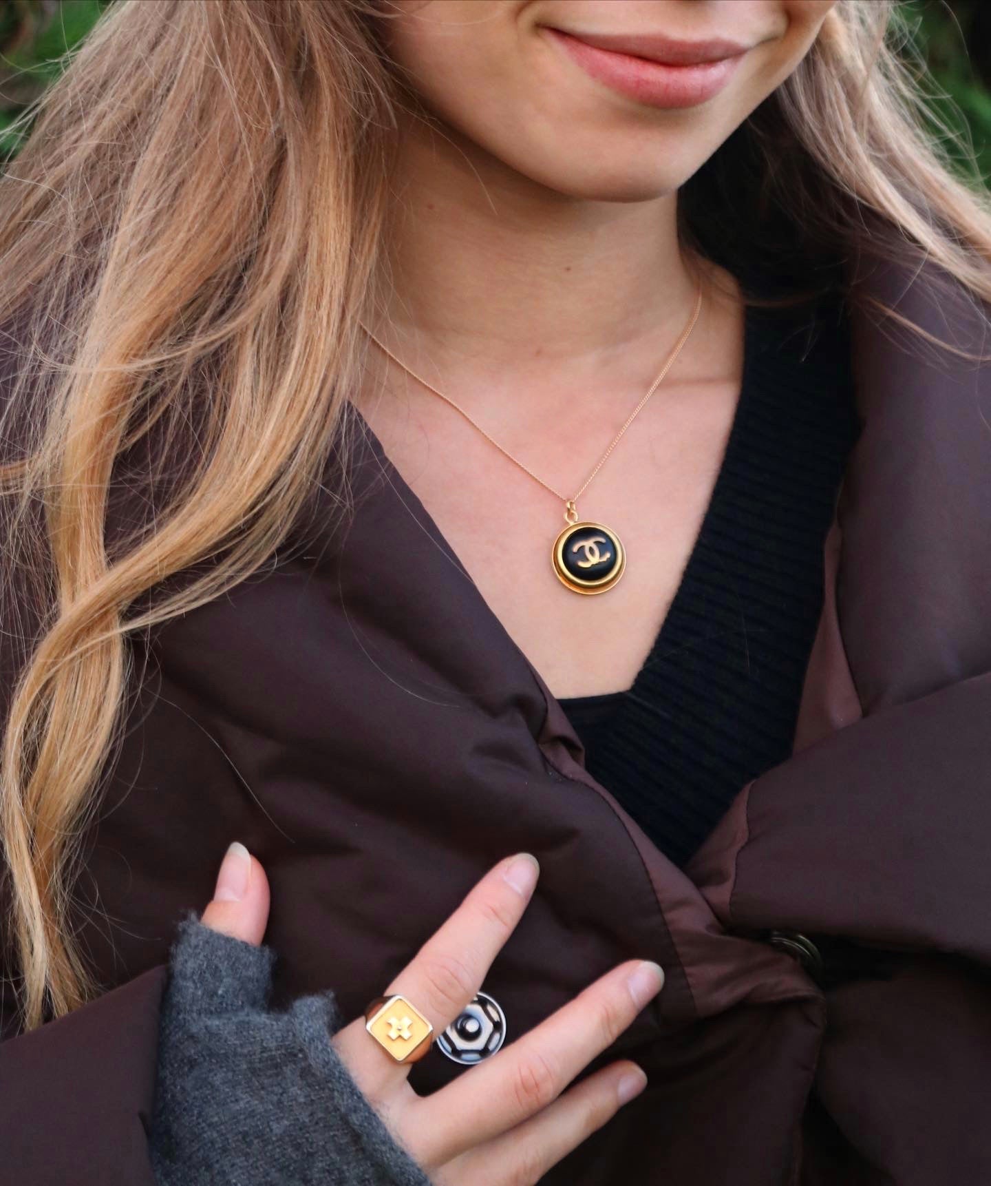 COLLIER UPCYCLÉ CHANEL « IMPARFAIT »