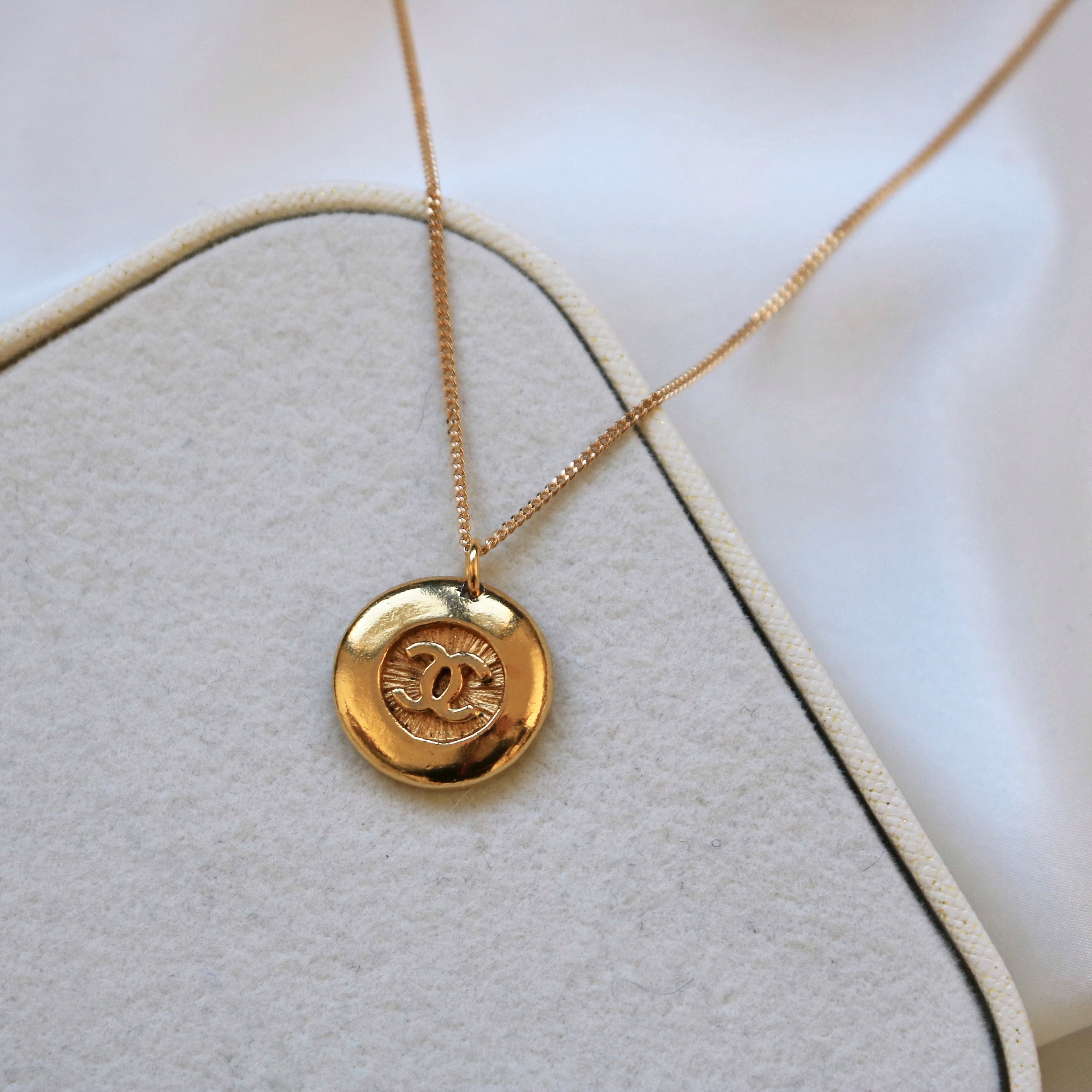 COLLIER UPCYCLÉ DORÉ