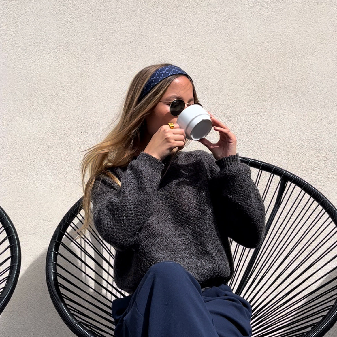 BANDEAU UPCYCLÉ CELINE | 100% SOIE