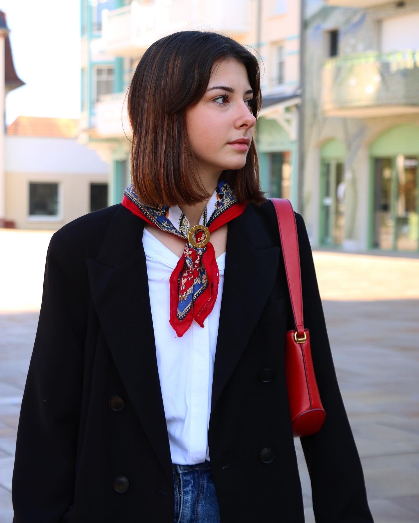 ANNEAU DE FOULARD CELINE VINTAGE