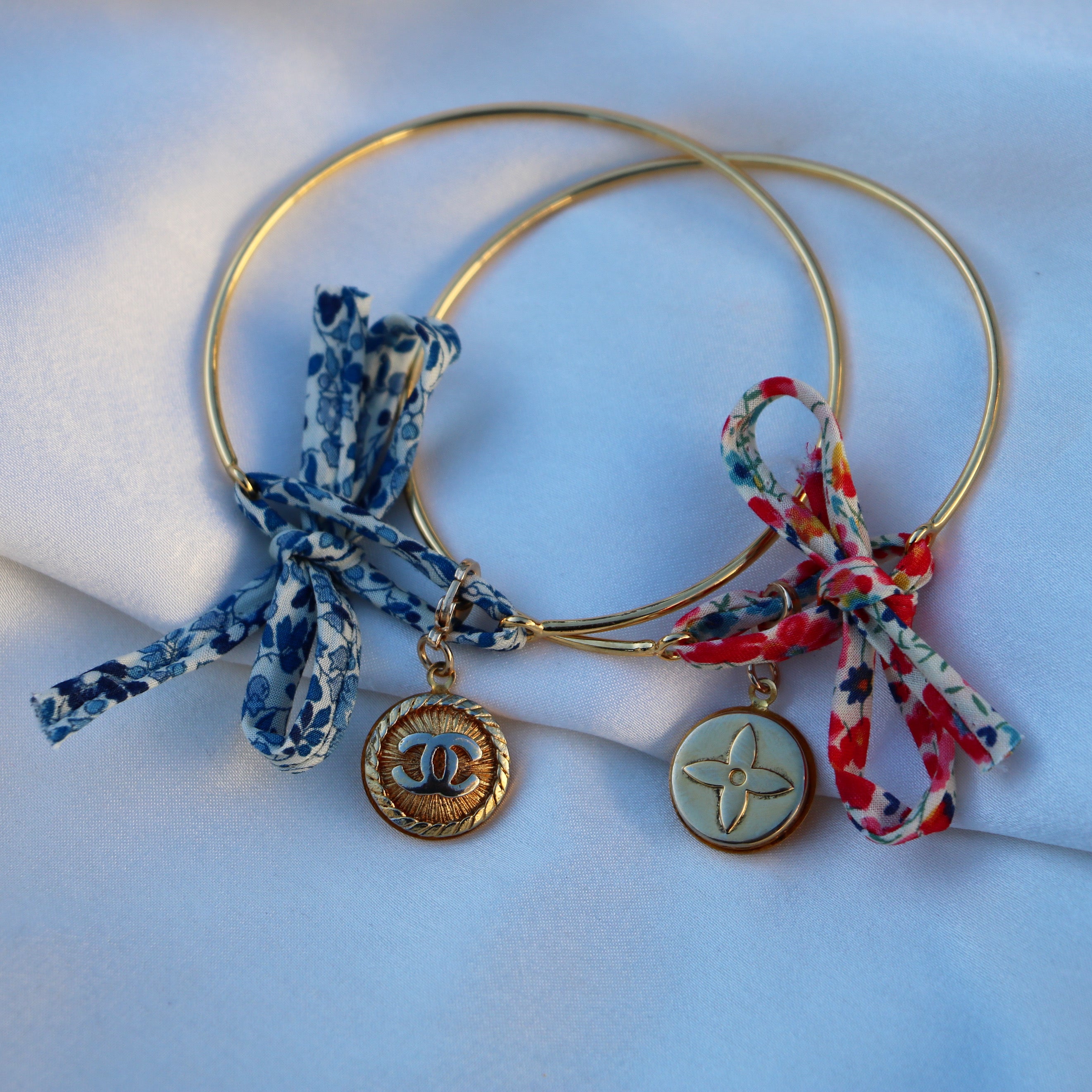 BRACELET JONC UPCYCLÉ LOUIS VUITTON