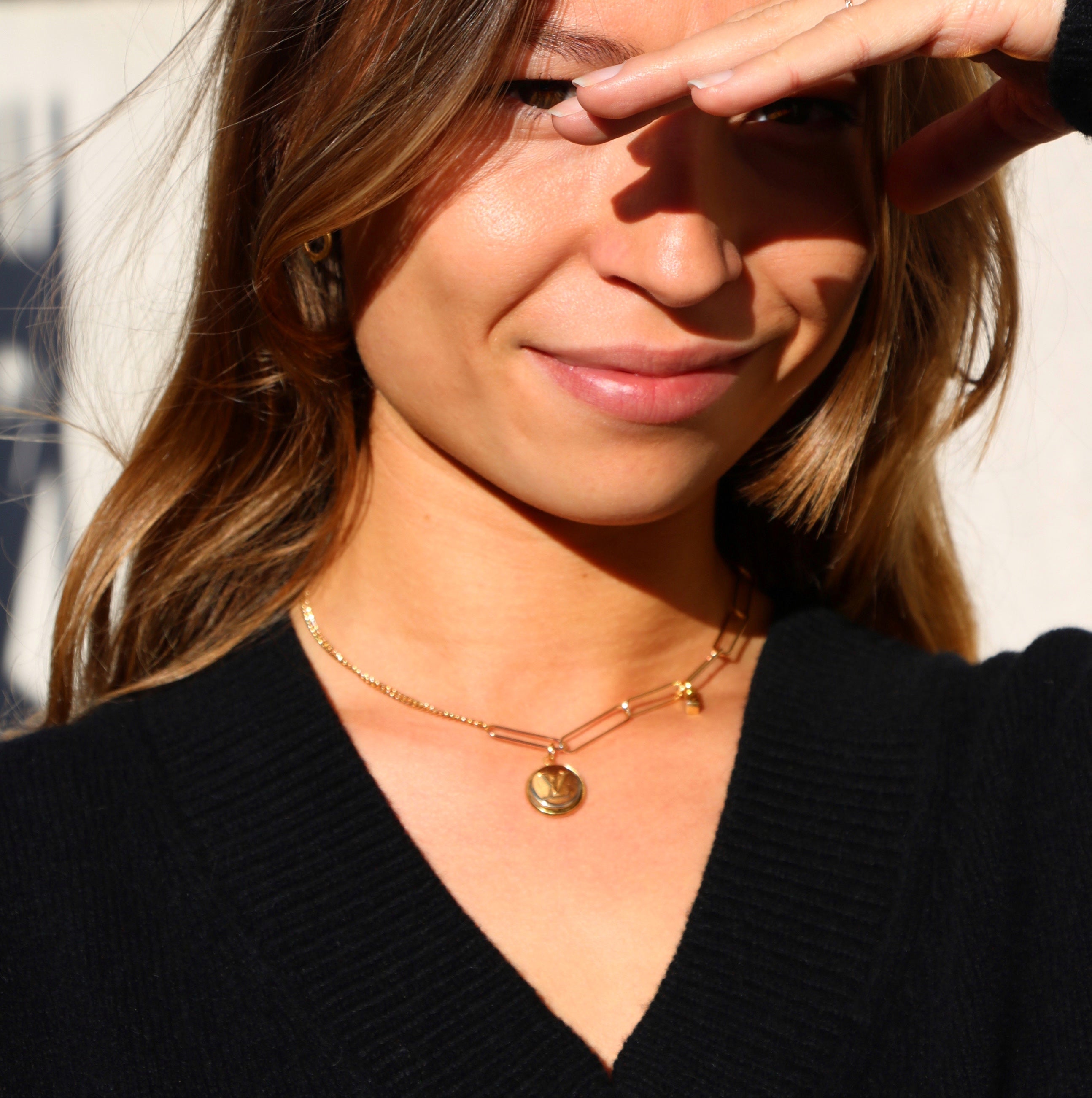 COLLIER UPCYCLÉ LOUIS VUITTON N°1