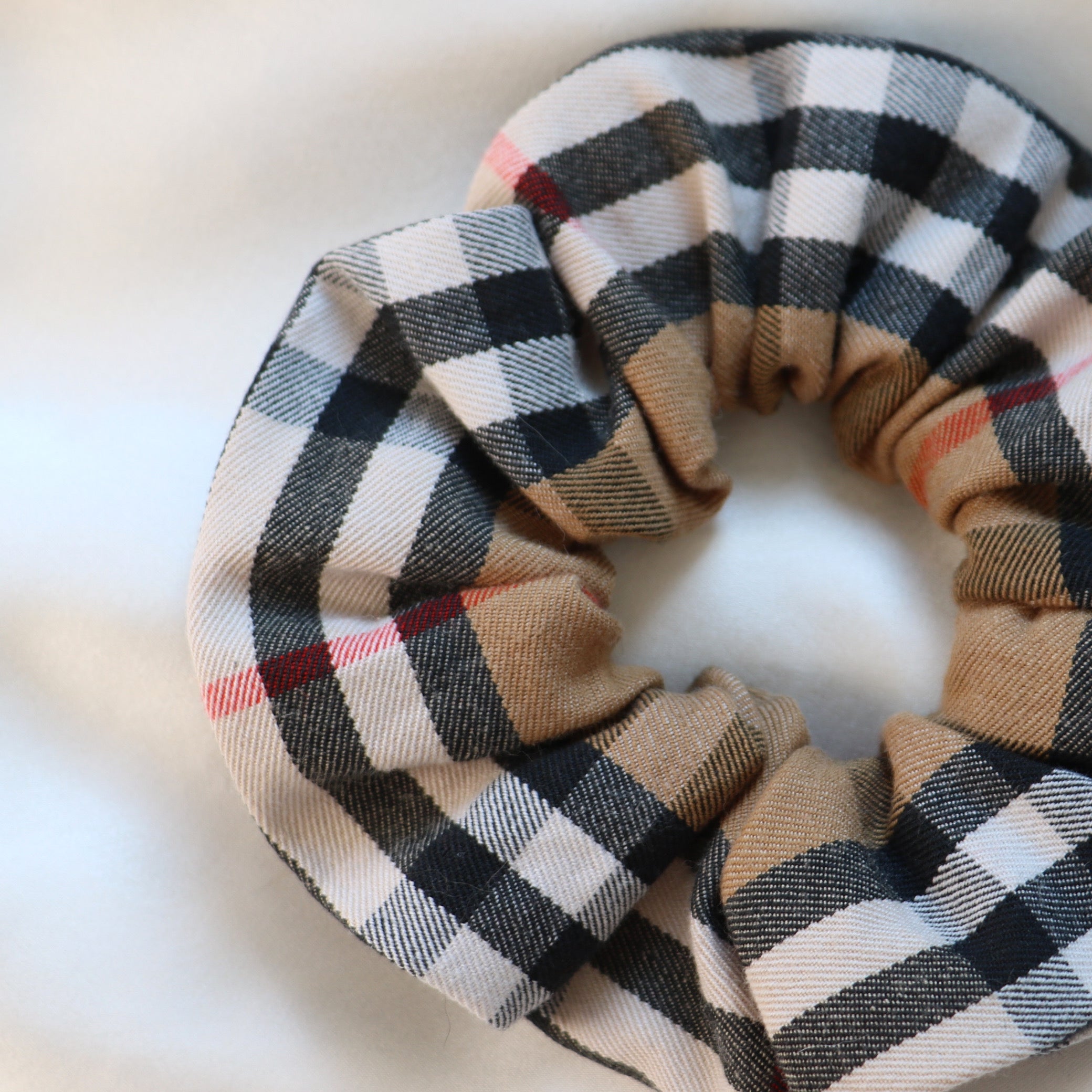 CHOUCHOU UPCYCLÉ BURBERRY