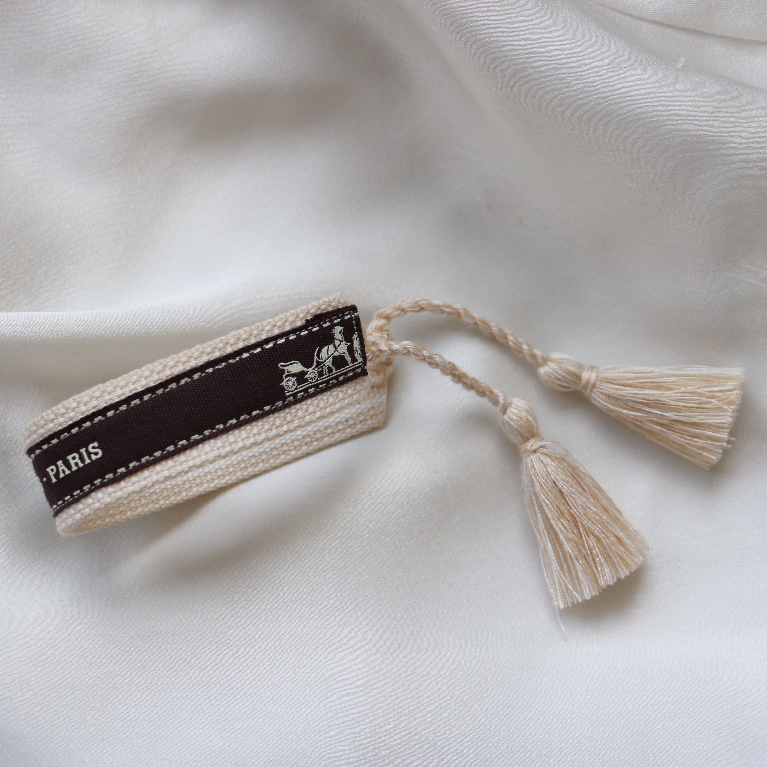 BRACELET TISSÉ UPCYCLÉ | HERMÈS PARIS