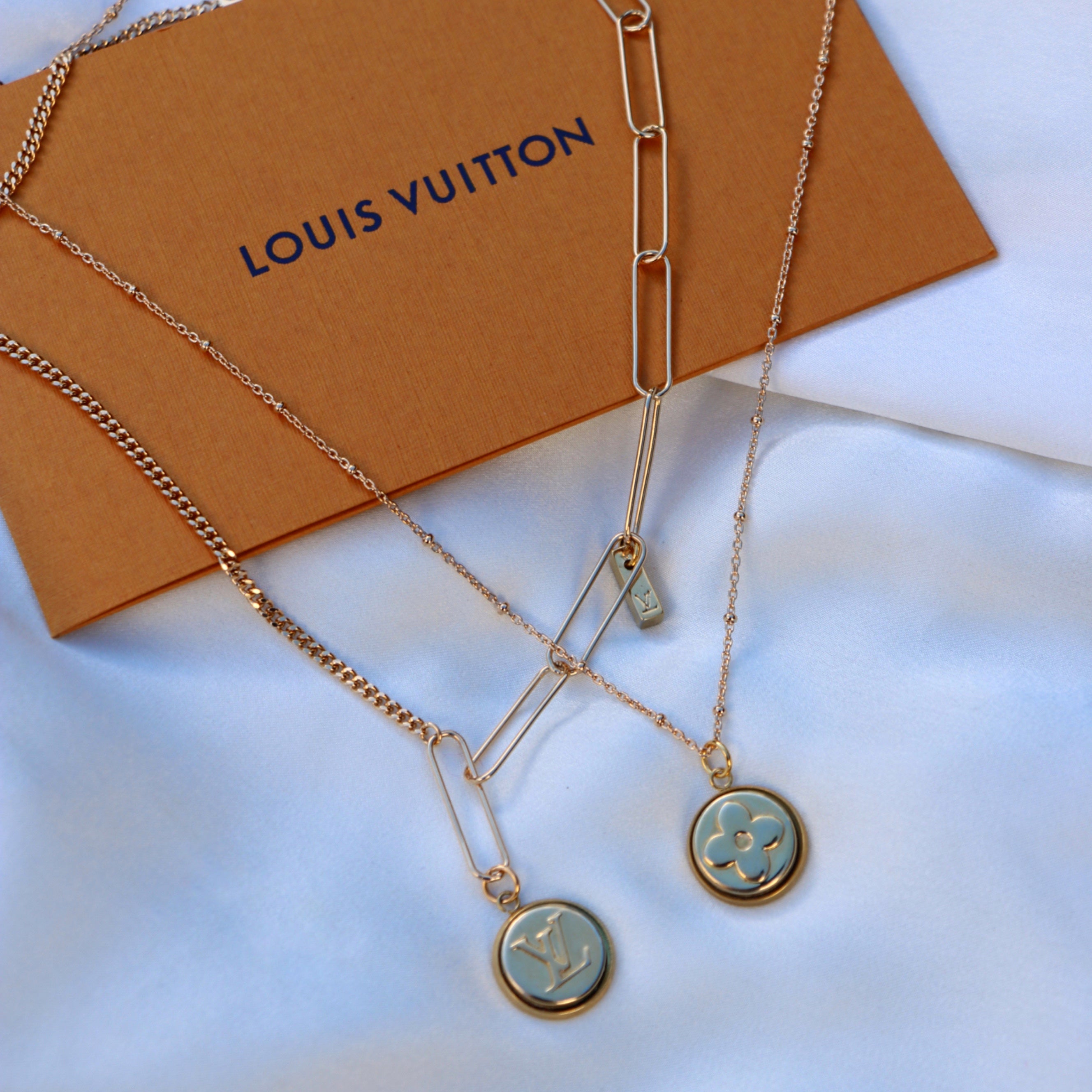 COLLIER UPCYCLÉ LOUIS VUITTON N°2