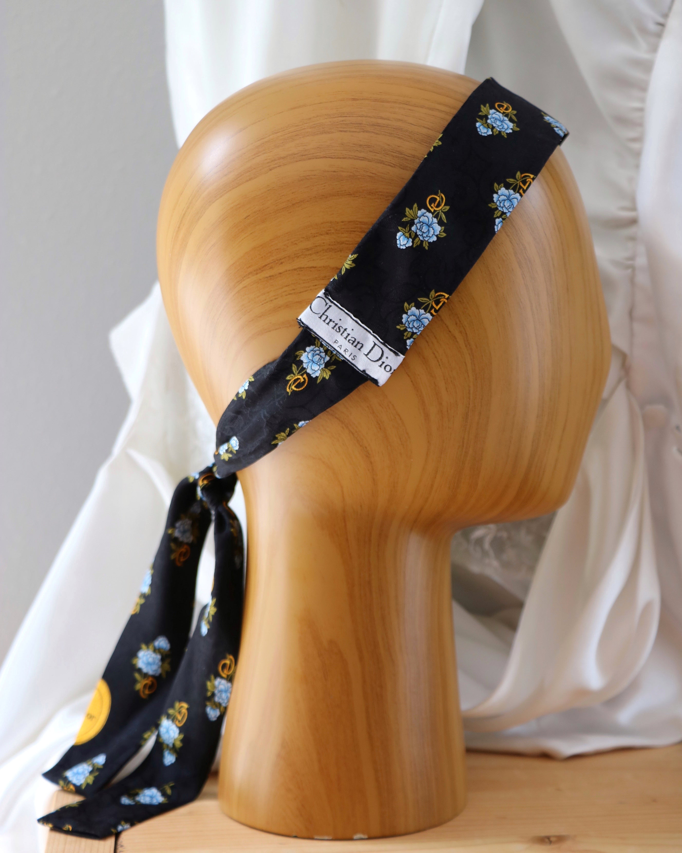 BANDEAU UPCYCLÉ DIOR | 100% SOIE