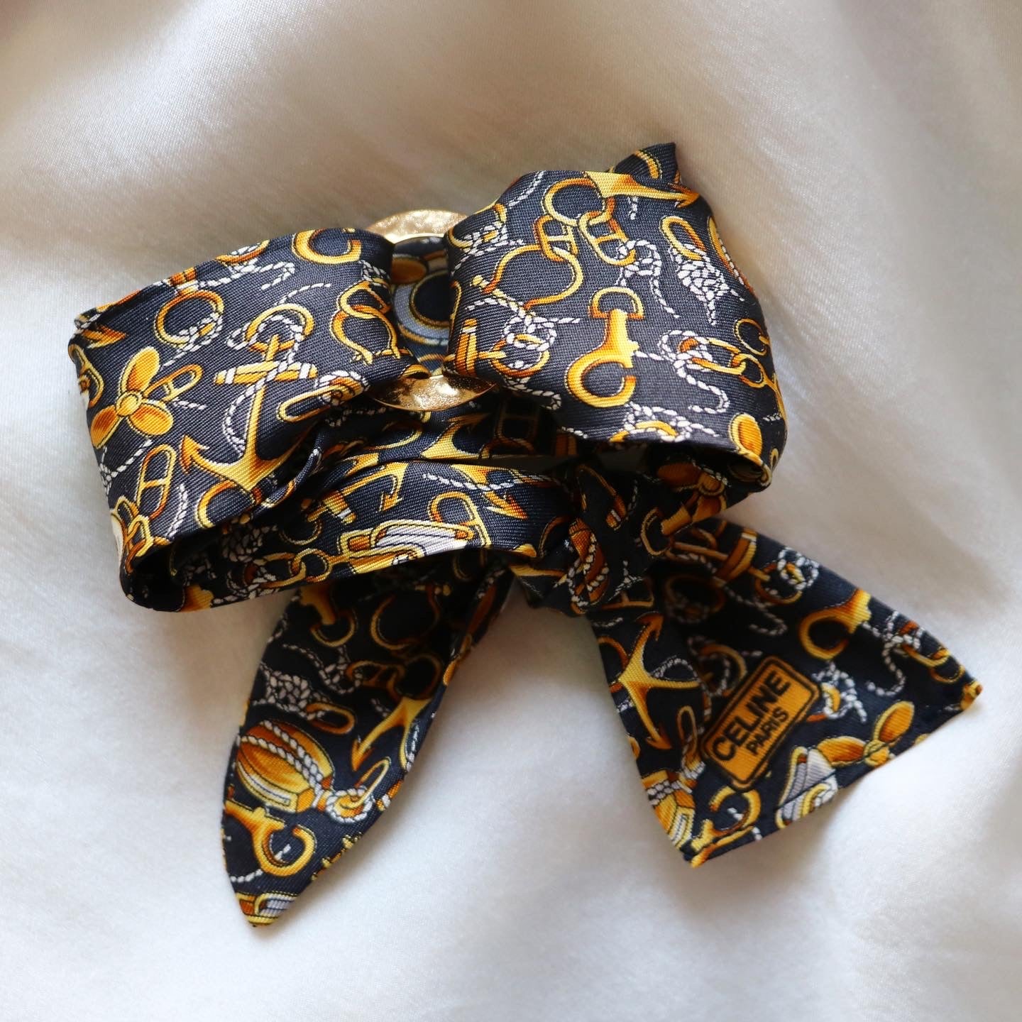 BRACELET FOULARD UPCYCLÉ CÉLINE