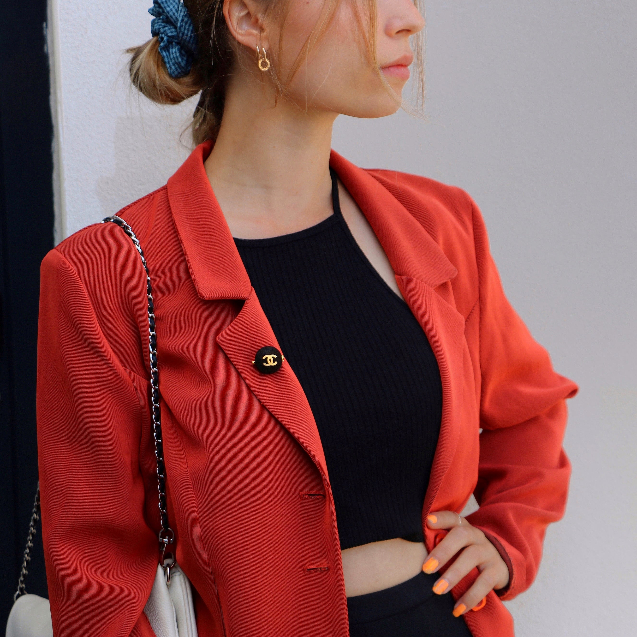 BROCHE UPCYCLÉE « IMPARFAITE » | SUÉDINE