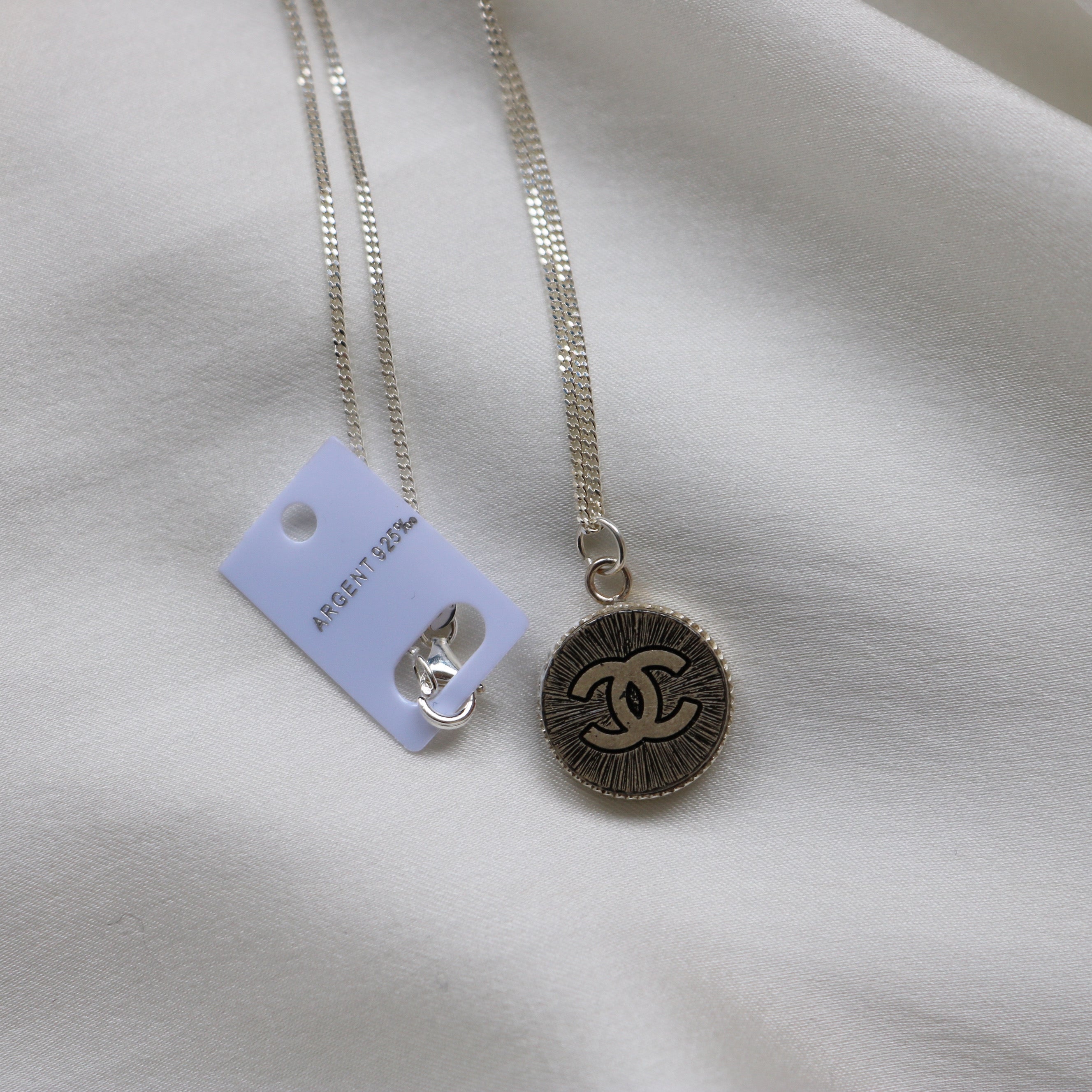 COLLIER UPCYCLÉ CHANEL | ARGENT 925