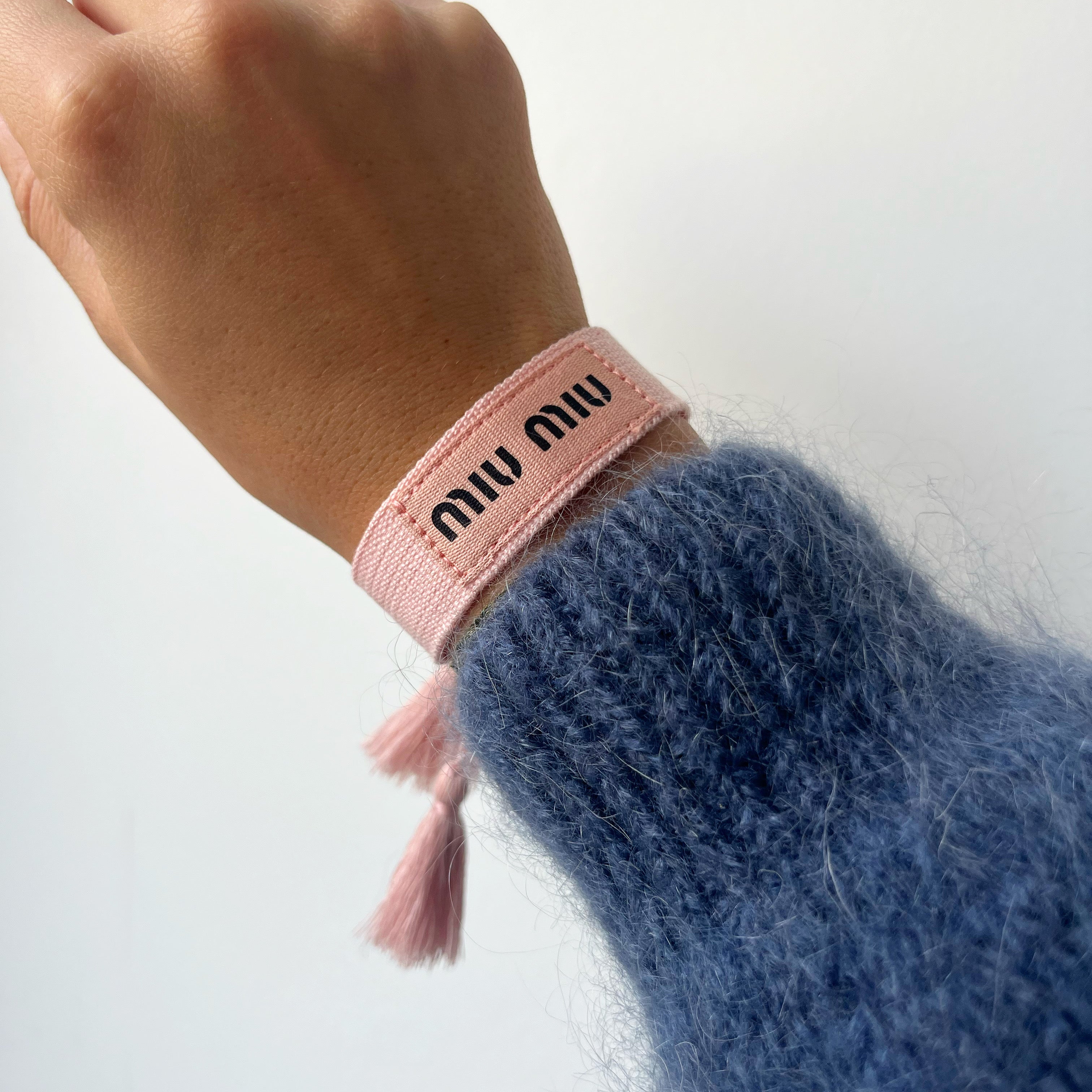 BRACELET TISSÉ UPCYCLÉ MIUMIU