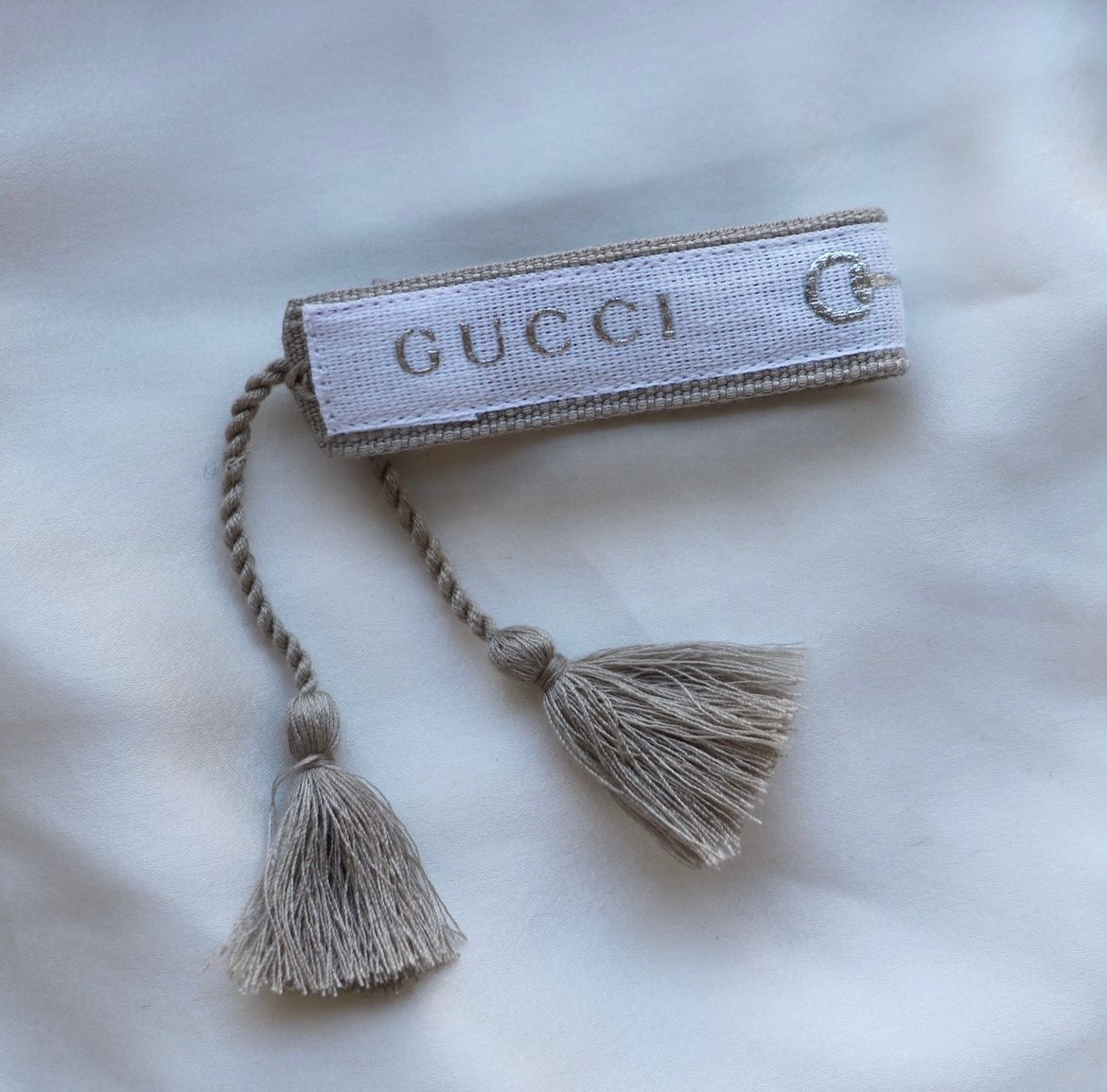 BRACELET TISSÉ UPCYCLÉ GUCCI | RARE