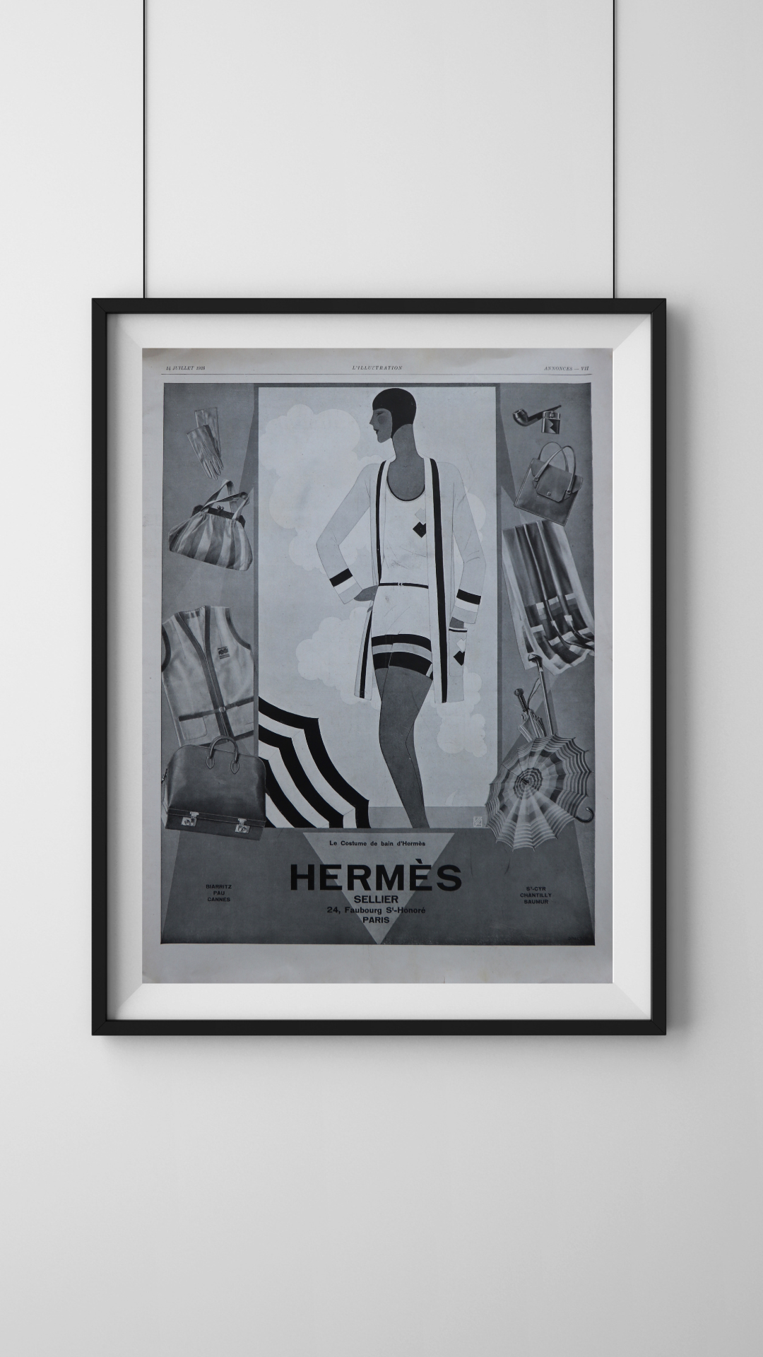 AFFICHE HERMÈS VINTAGE