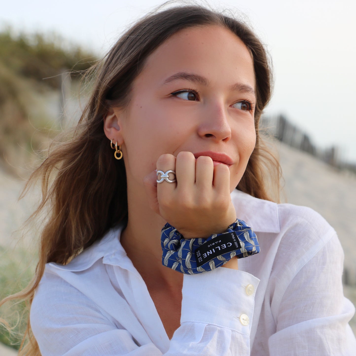 CHOUCHOU UPCYCLÉ CELINE | 100% SOIE